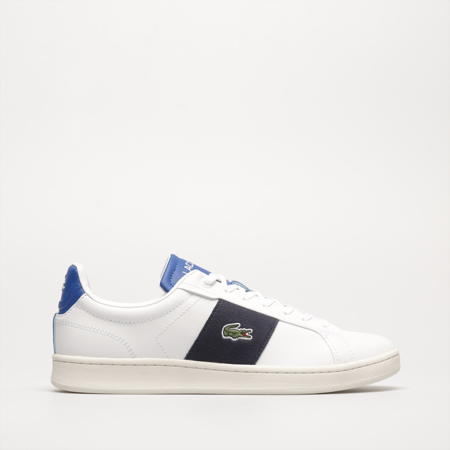 Buty sneakersy męskie LACOSTE CARNABY PRO CGR 123 1 SMA 745SMA0022X96 BIAŁY