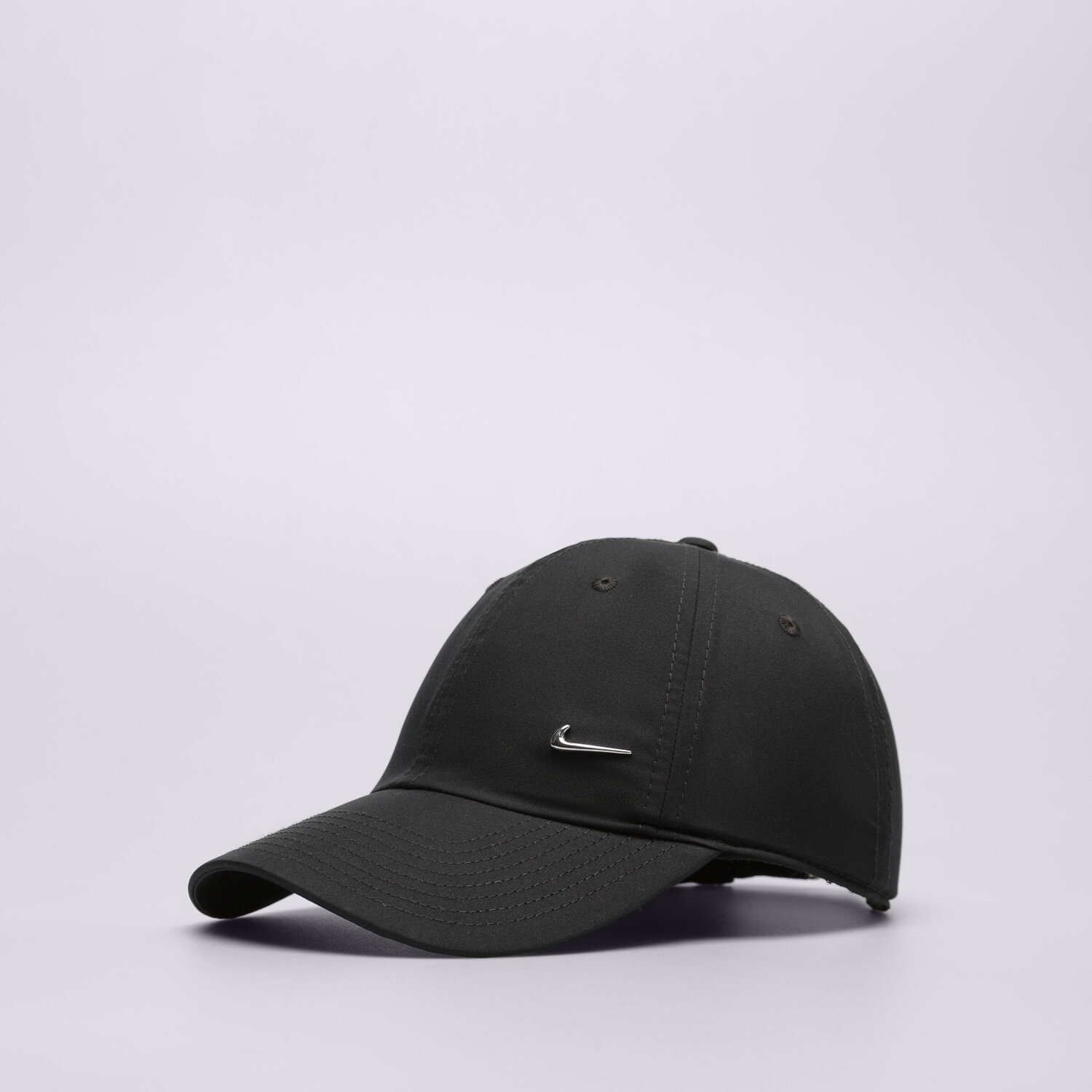 Czapka z daszkiem dla dzieci NIKE CZAPKA U NK DF CLUB CAP U CB MTSWSH FB5372-010 CZARNY
