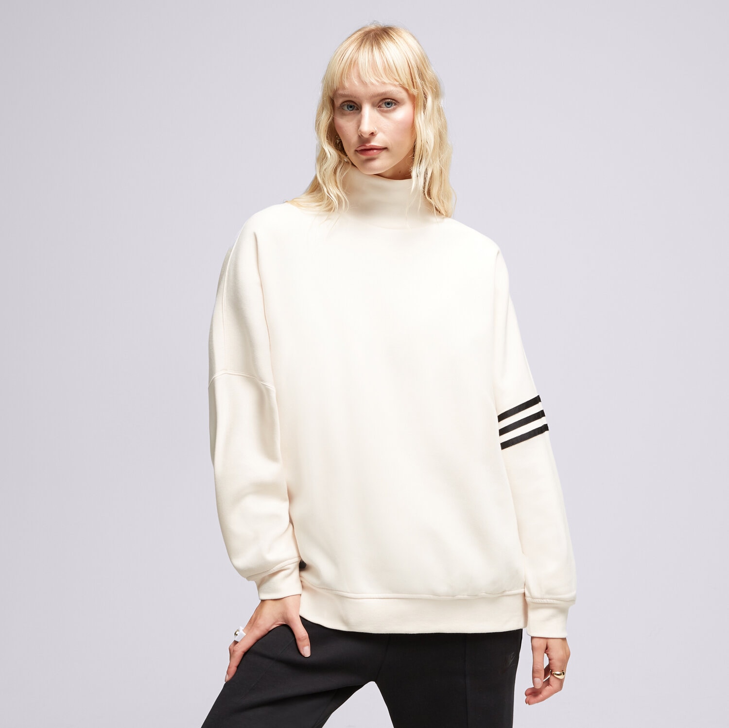 Bluza damska ADIDAS BLUZA SWEATER II8066 BIAŁY
