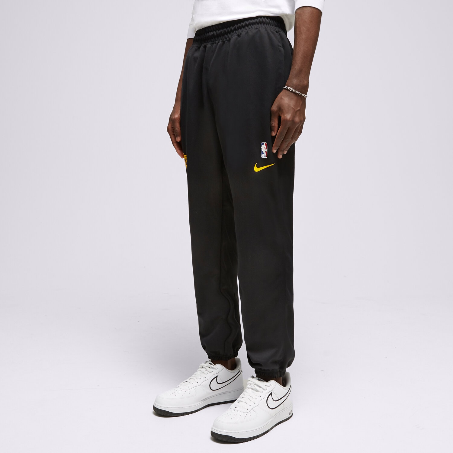 Spodnie sportowe męskie NIKE SPODNIE LAL MNK DF SPTLIGHT PNT NBA DX9627-010 CZARNY