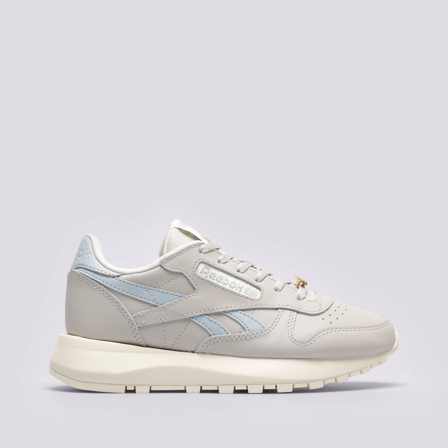 Buty sneakersy damskie REEBOK CLASSIC LEATHER SP 100034459 SZARY