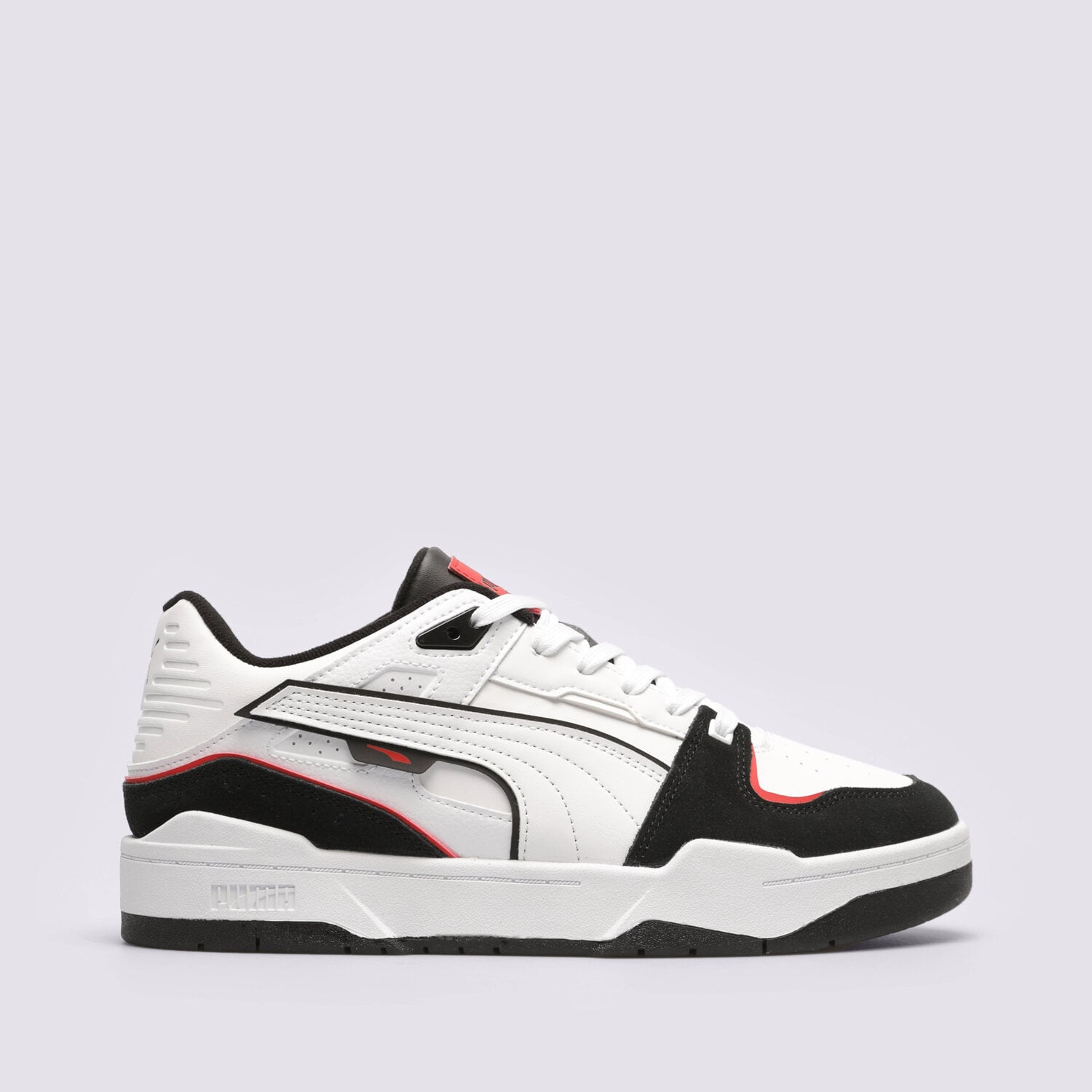 Buty sneakersy męskie PUMA SLIPSTREAM BBALL MIX 39378701 BIAŁY