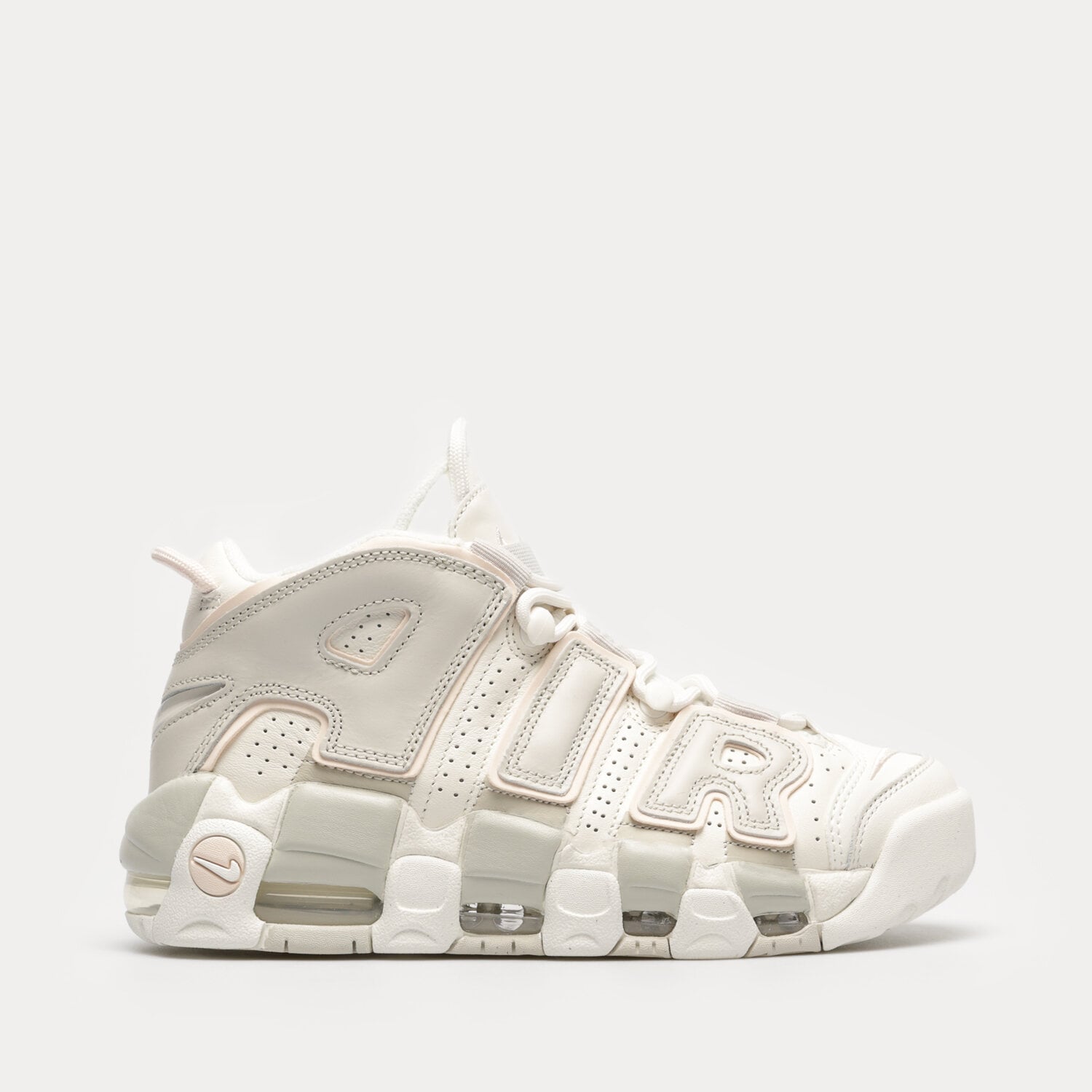Buty sneakersy damskie NIKE W AIR MORE UPTEMPO DV1137-101 KREMOWY