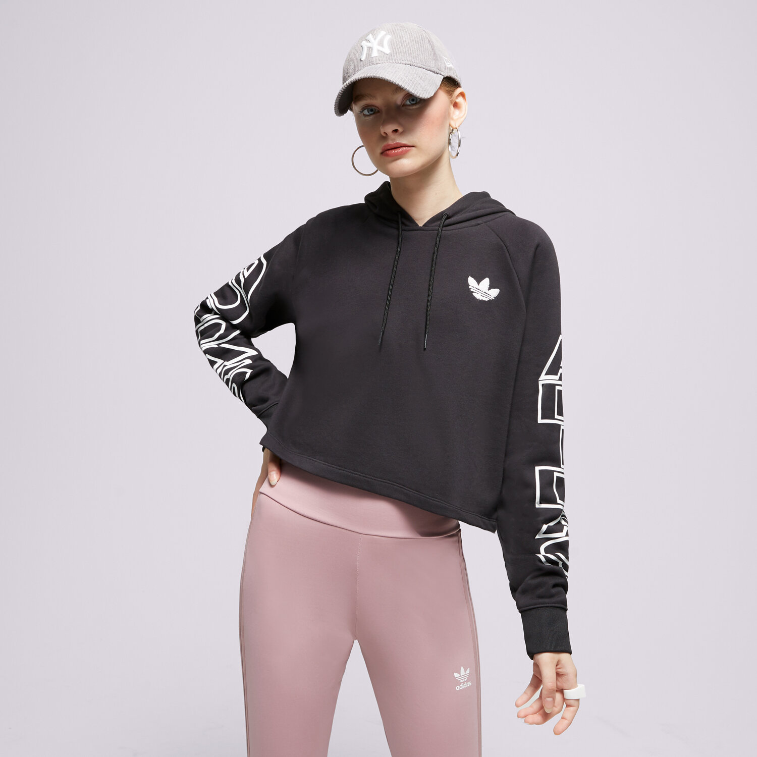 Bluza damska ADIDAS BLUZA Z KAPTUREM H15775 H15775 CZARNY