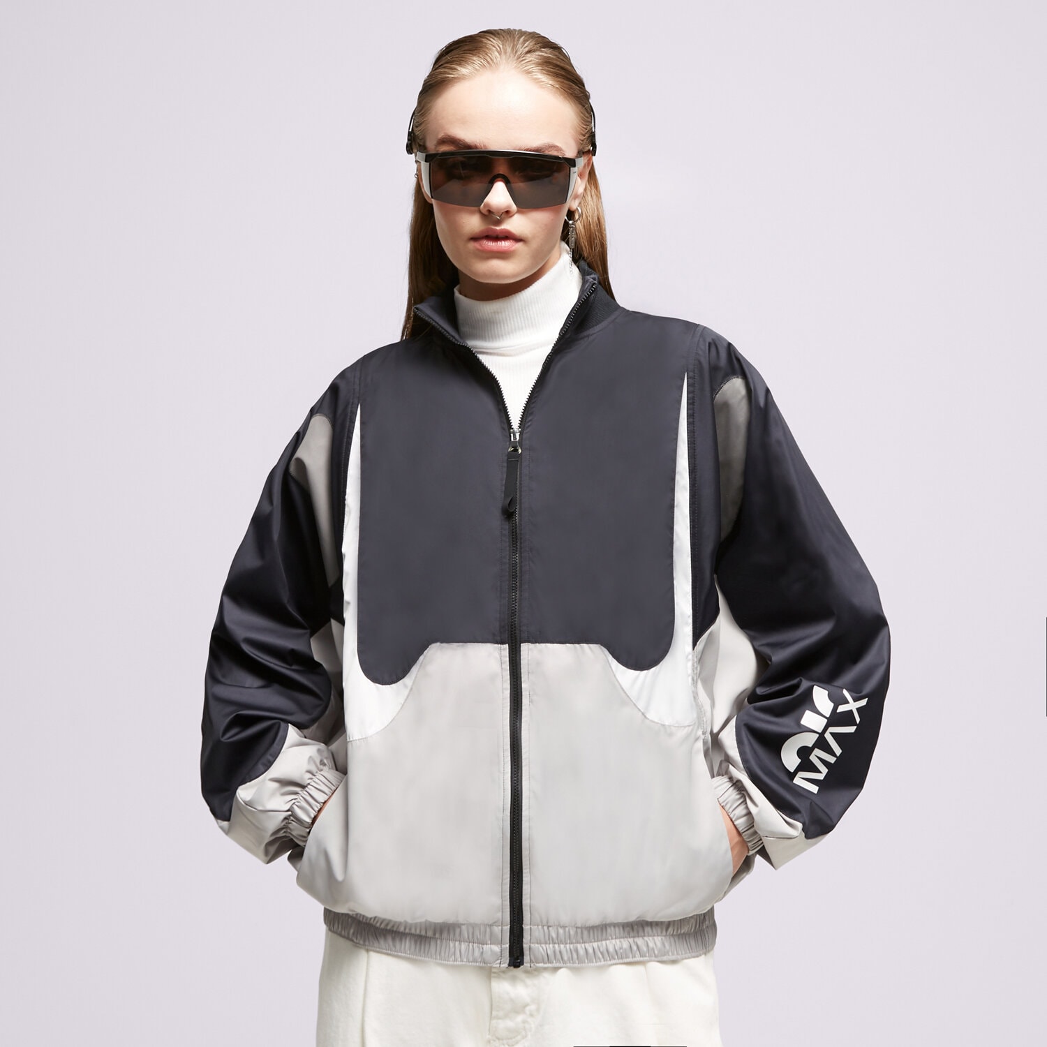 Kurtka wiosenna / jesienna damska NIKE KURTKA DM6084 DM6084-010 CZARNY