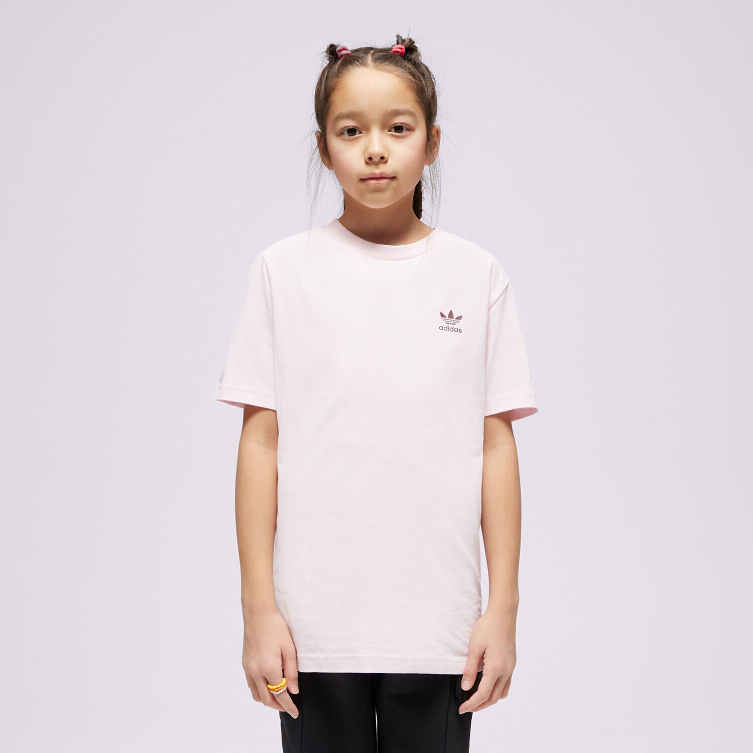 Koszulka, t-shirt dla dzieci ADIDAS T-SHIRT TEE GIRL IJ9705 RÓŻOWY