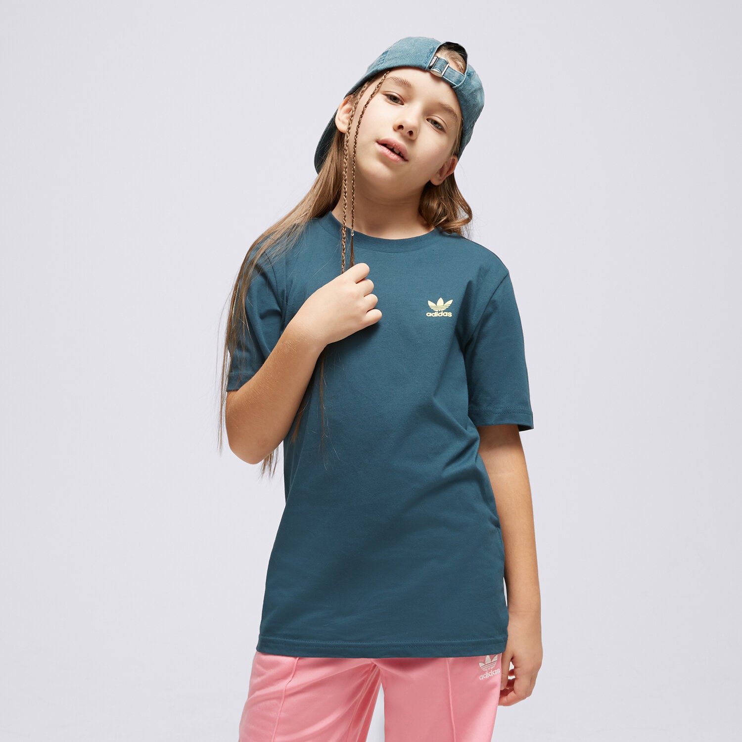 Koszulka, t-shirt dla dzieci ADIDAS T-SHIRT TEE BOY IJ9702 GRANATOWY