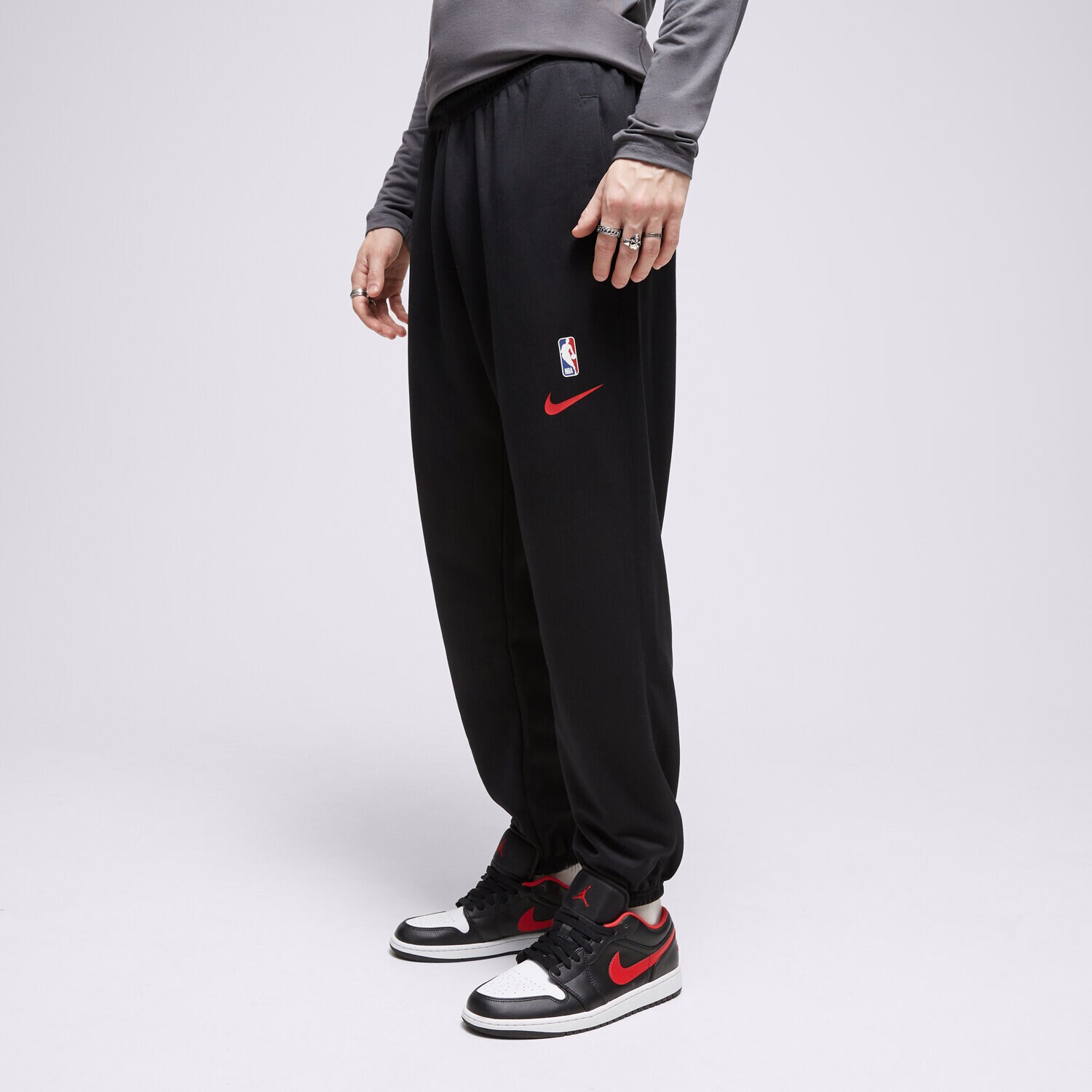 Spodnie sportowe męskie NIKE SPODNIE CHI MNK DF SPTLIGHT PNT NBA FB3650-010 CZARNY