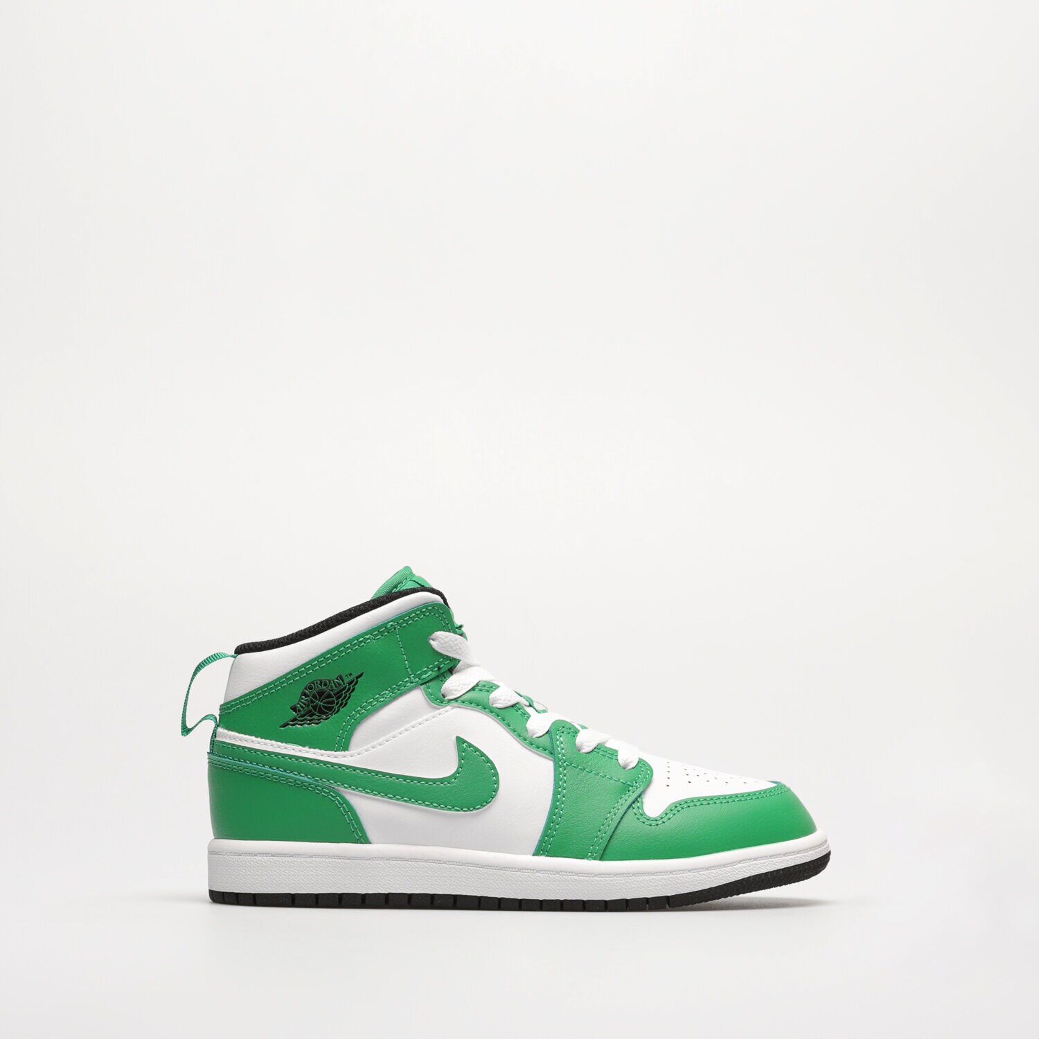 Buty sneakersy dla dzieci JORDAN 1 MID  DQ8424-301 ZIELONY