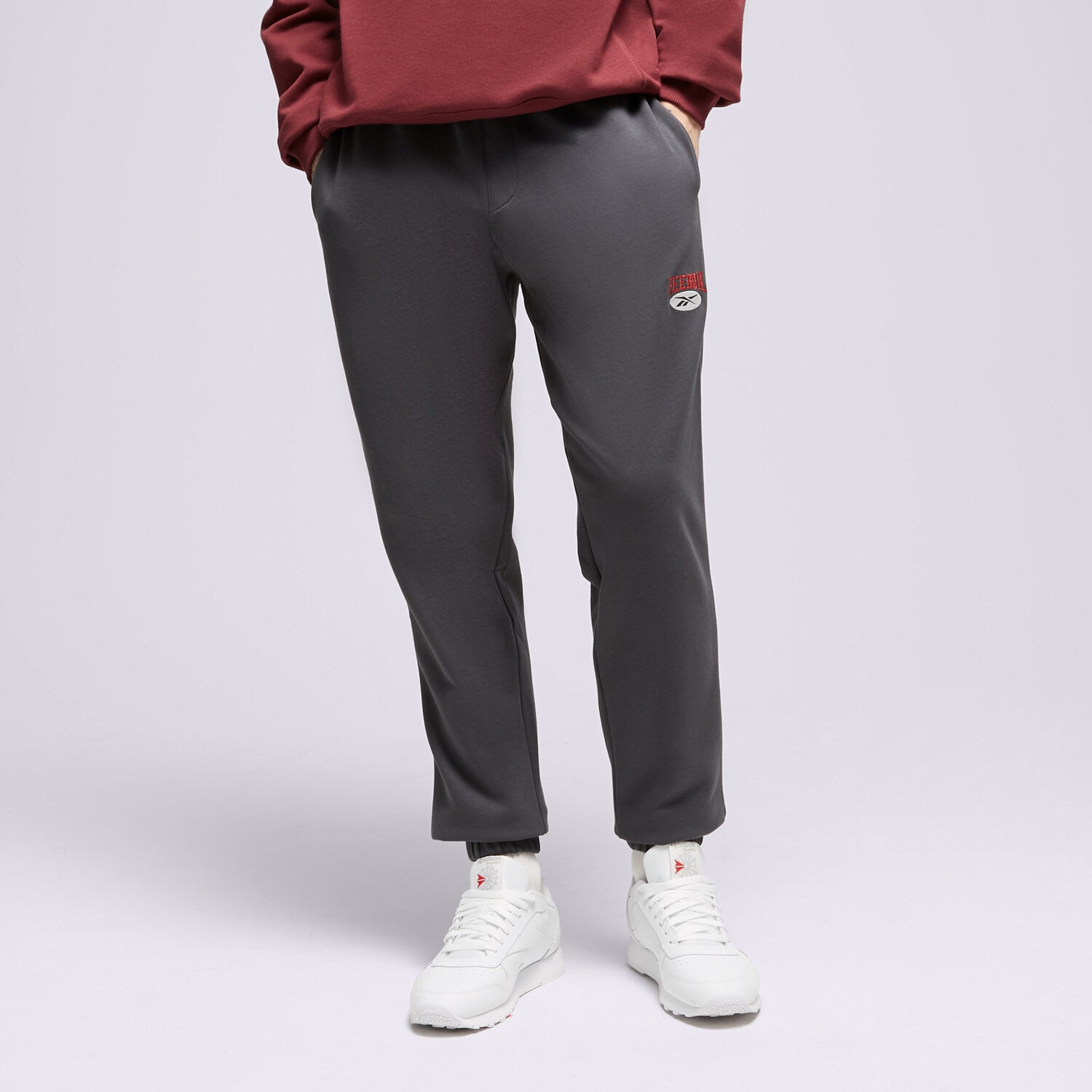 Spodnie sportowe męskie REEBOK SPODNIE CL AE PANT 100035356 CZARNY