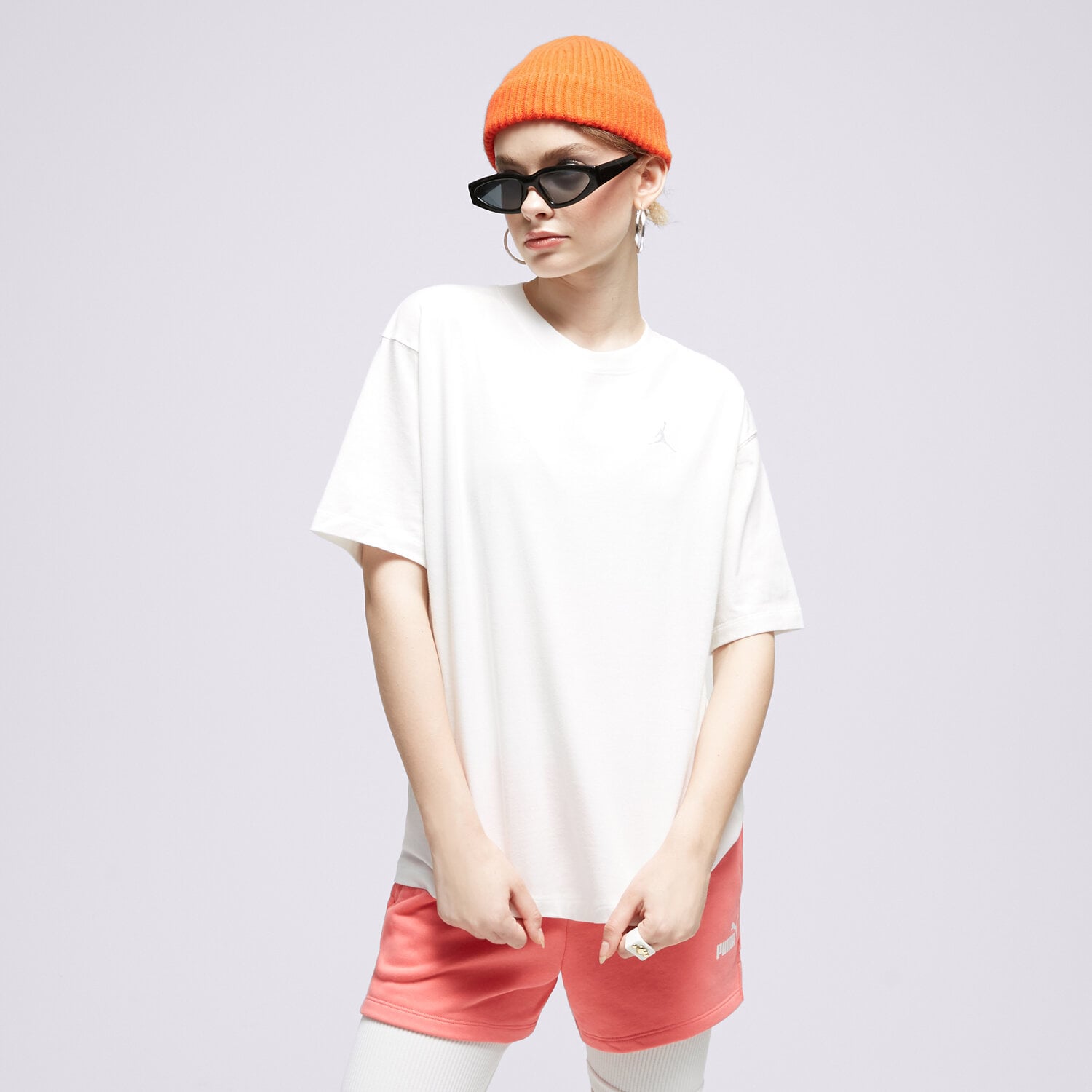 Koszulka, t-shirt damski JORDAN T-SHIRT W J ESSEN GF TEE CORE 23 FN4500-100 BIAŁY