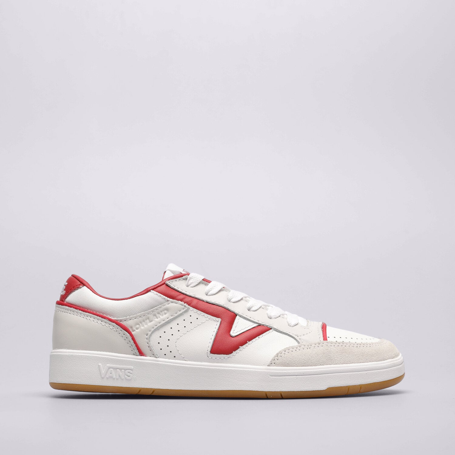 Buty sneakersy męskie VANS LOWLAND CC JMP R VN0007P2Y521 BIAŁY