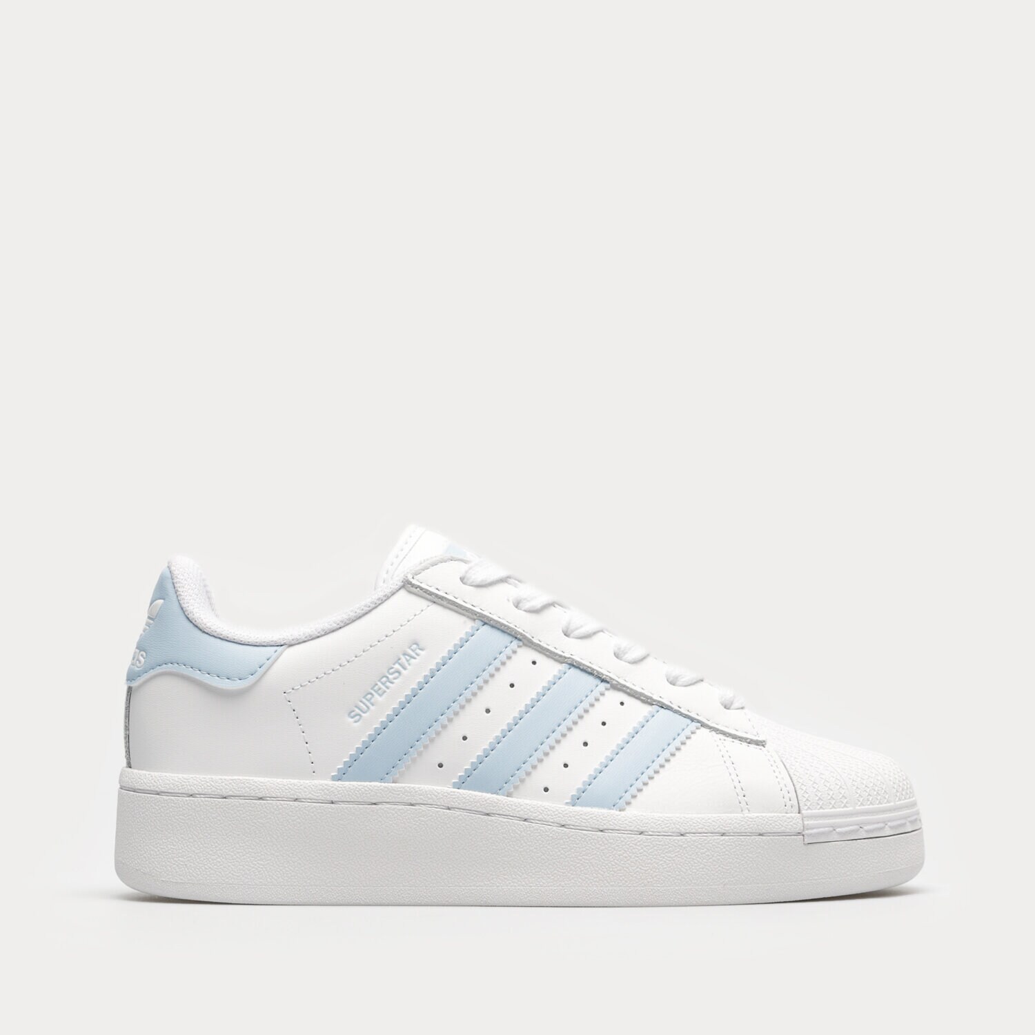 Buty sneakersy damskie ADIDAS SUPERSTAR XLG W IF3003 BIAŁY
