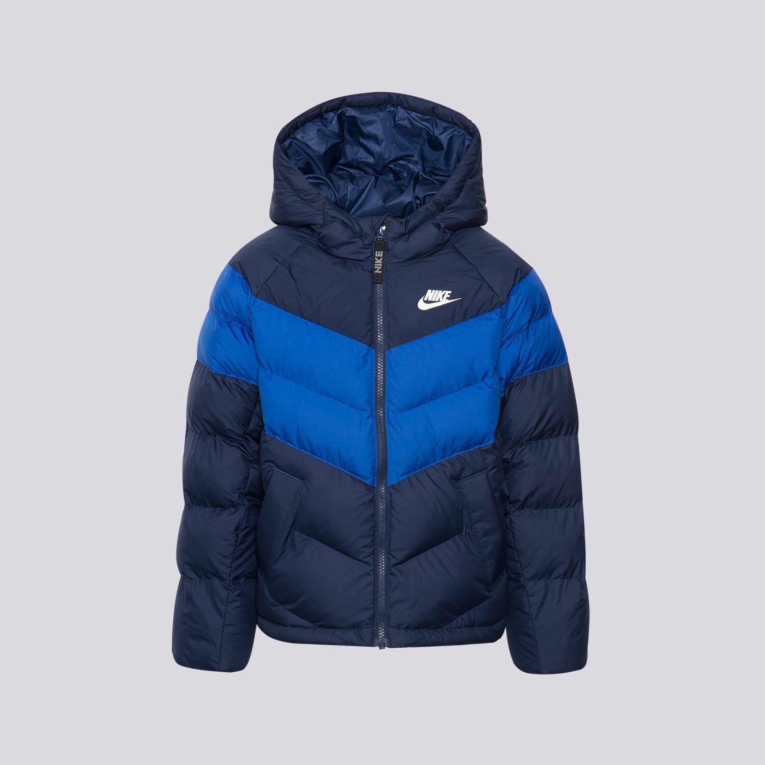 Dziecięca kurtka przejściowa (wiosenna/jesienna) NIKE KURTKA CB PADDED JKT DX1264-410 GRANATOWY