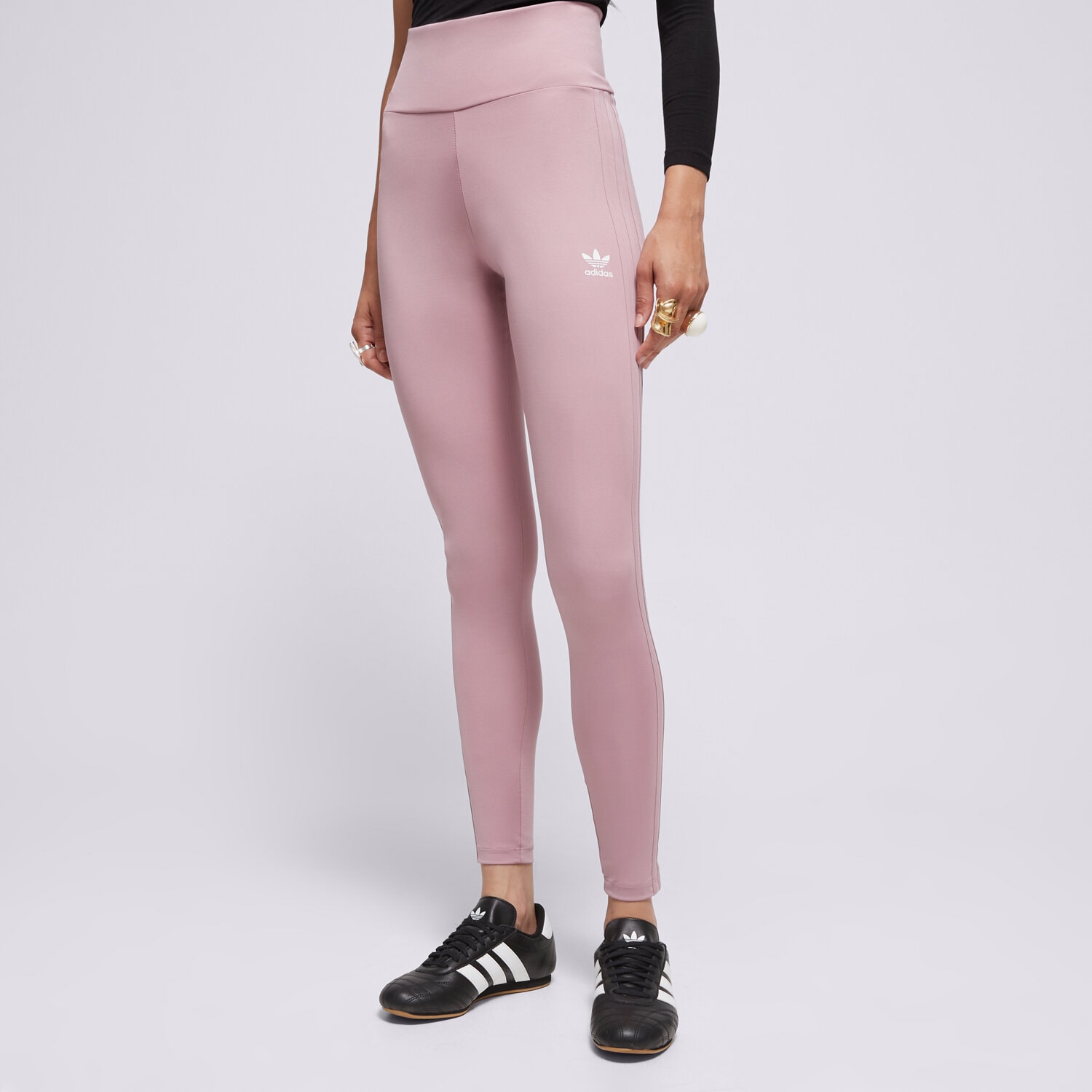 Spodnie sportowe damskie ADIDAS LEGGINGS HC2020 HC2020 RÓŻOWY