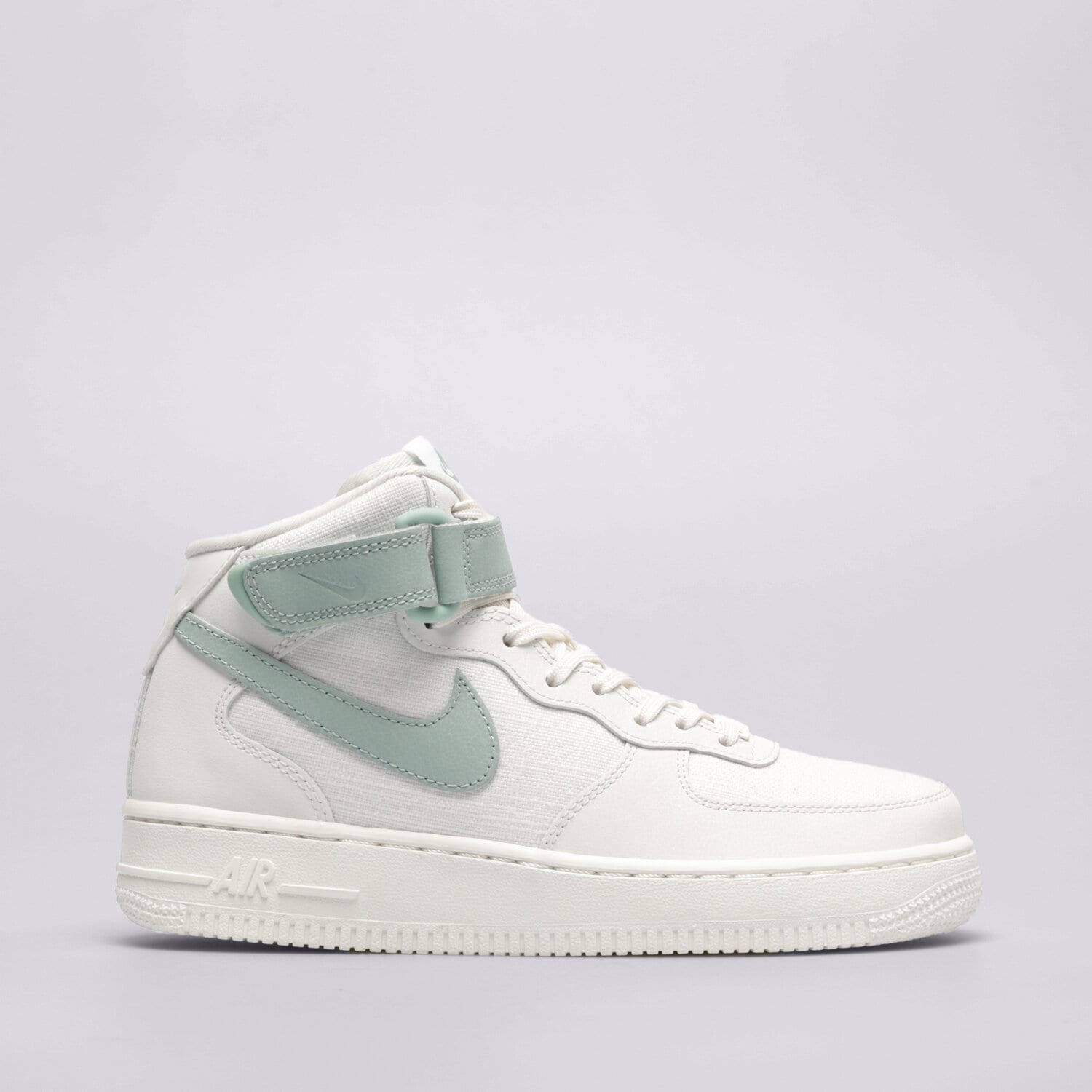 Buty sneakersy damskie NIKE WMNS AIR FORCE 1 '07 MID DD9625-103 BIAŁY