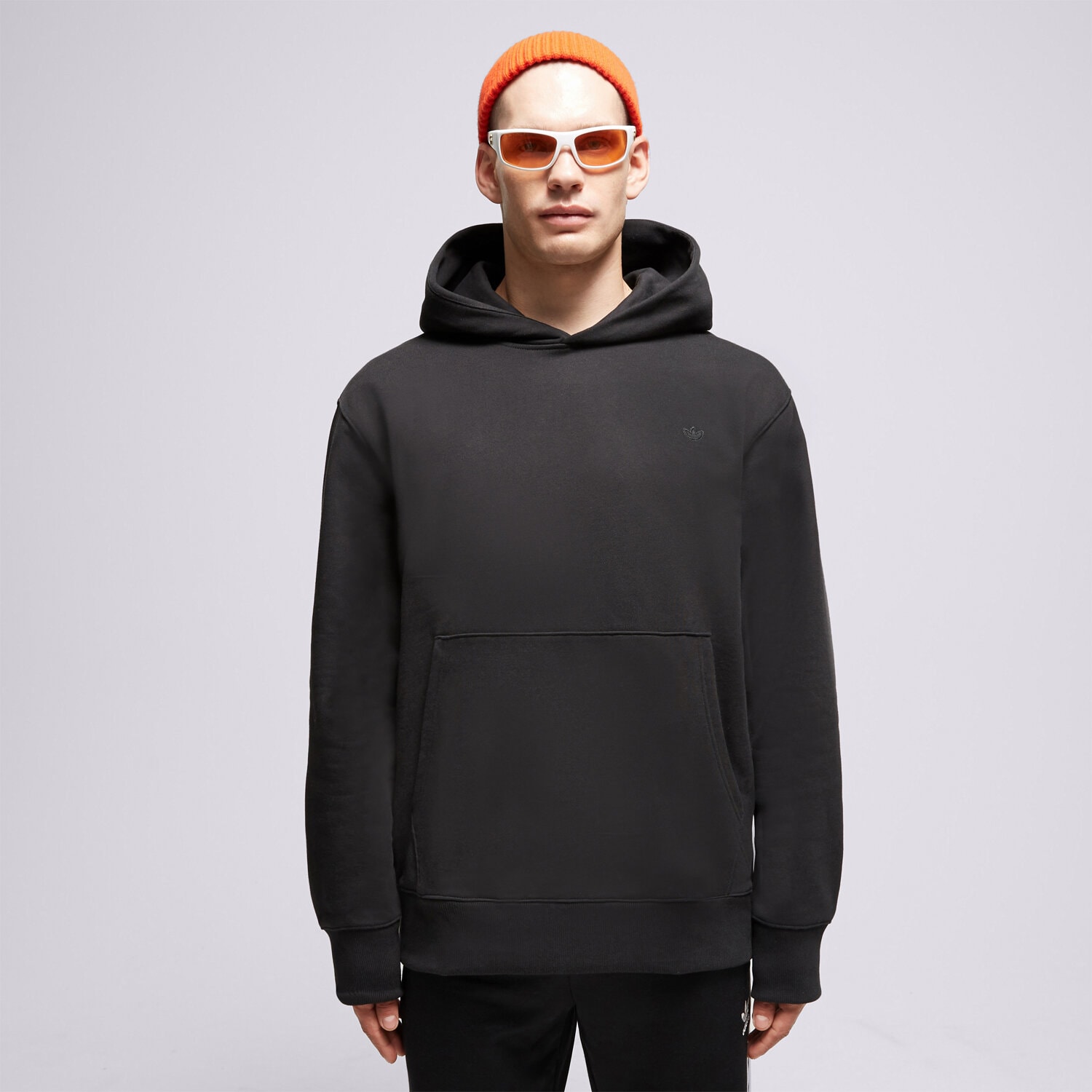 Bluza męska ADIDAS BLUZA Z KAPTUREM C HOODIE HK0314 CZARNY