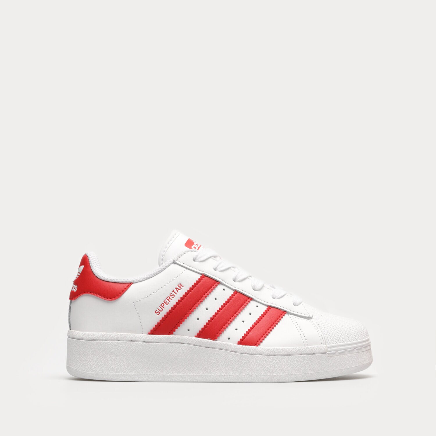 Buty sneakersy dla dzieci ADIDAS SUPERSTAR XLG J IF0551 BIAŁY