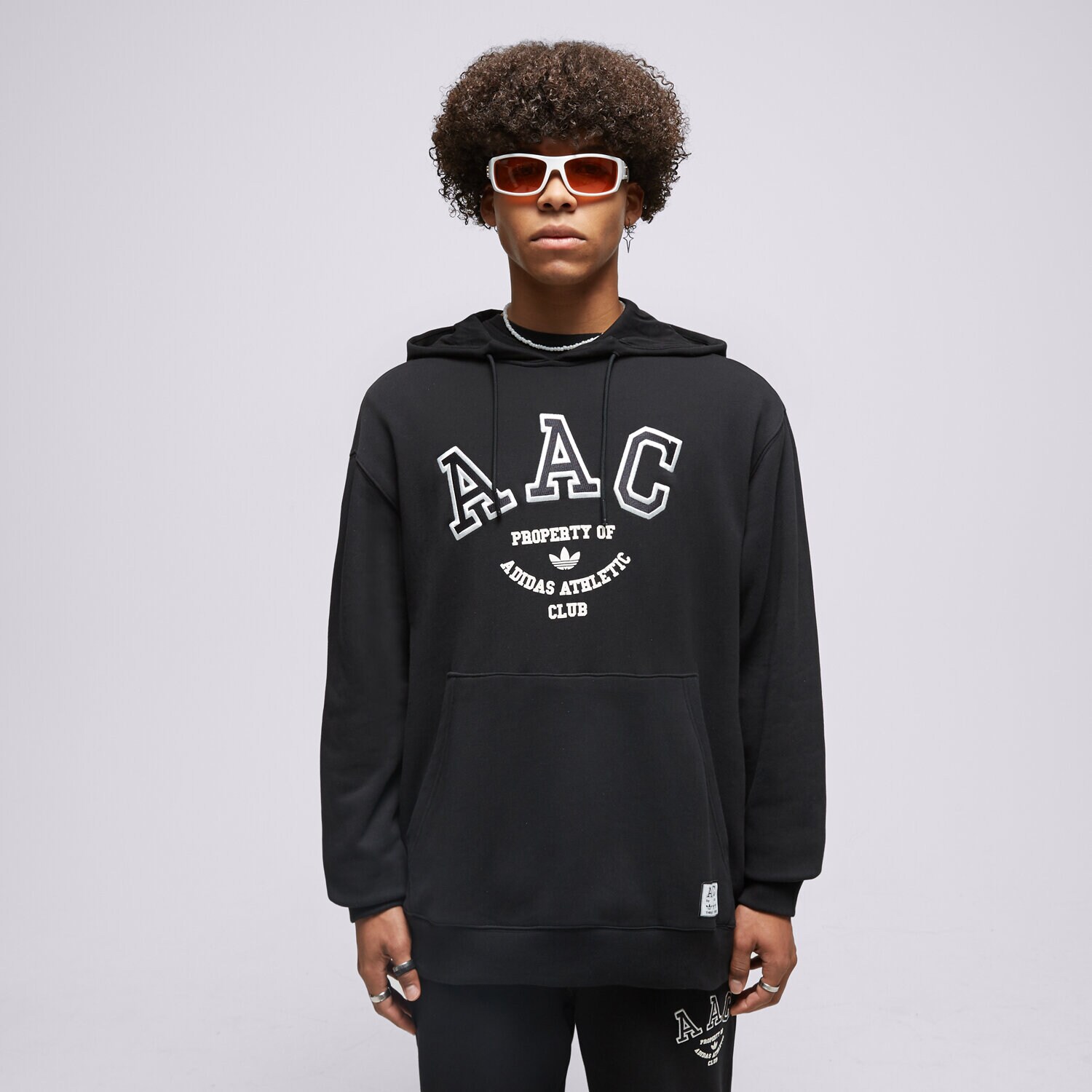 Bluza męska ADIDAS BLUZA Z KAPTUREM HACK AAC HZ0700 CZARNY