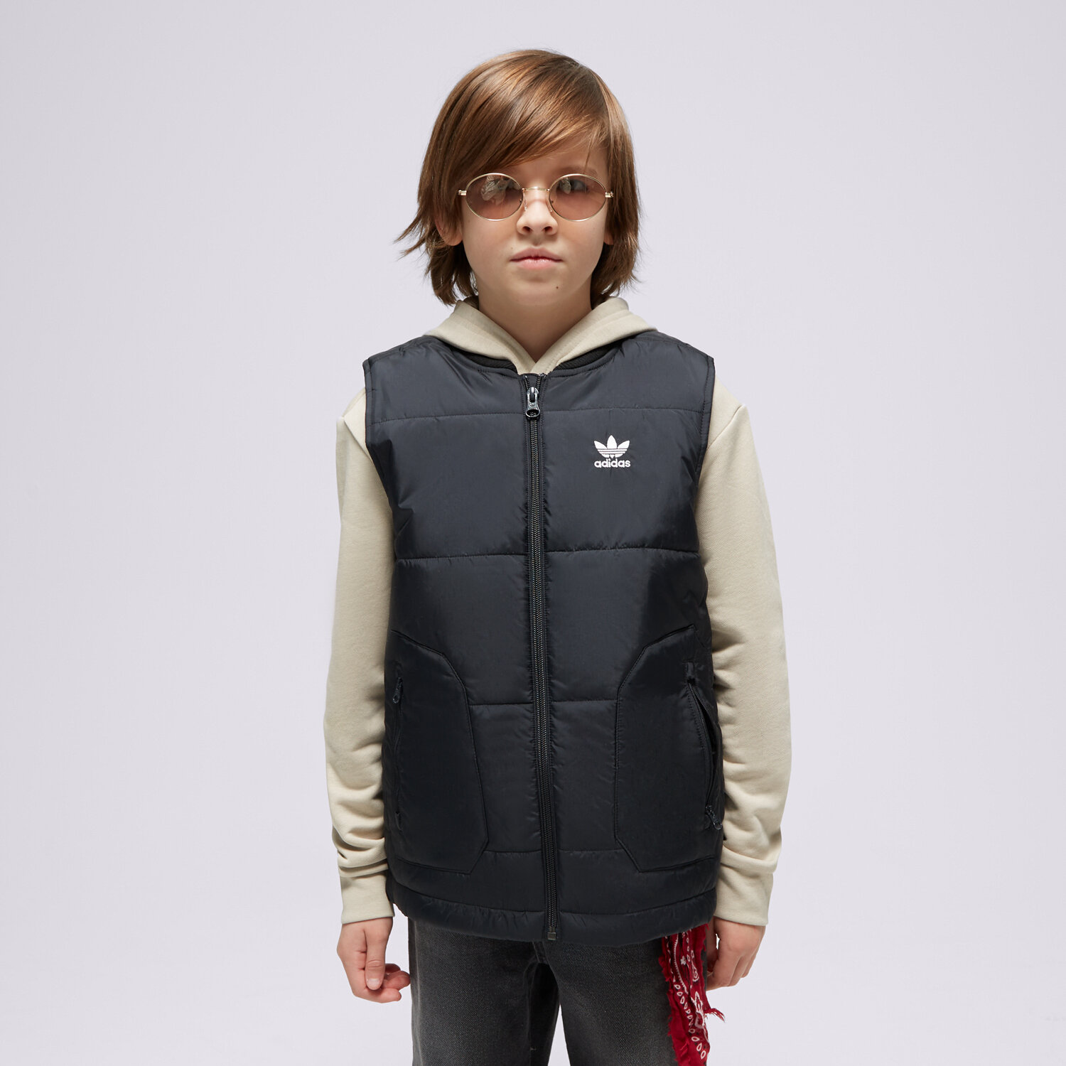 ADIDAS BEZRĘKAWNIK VEST U IJ0741 CZARNY