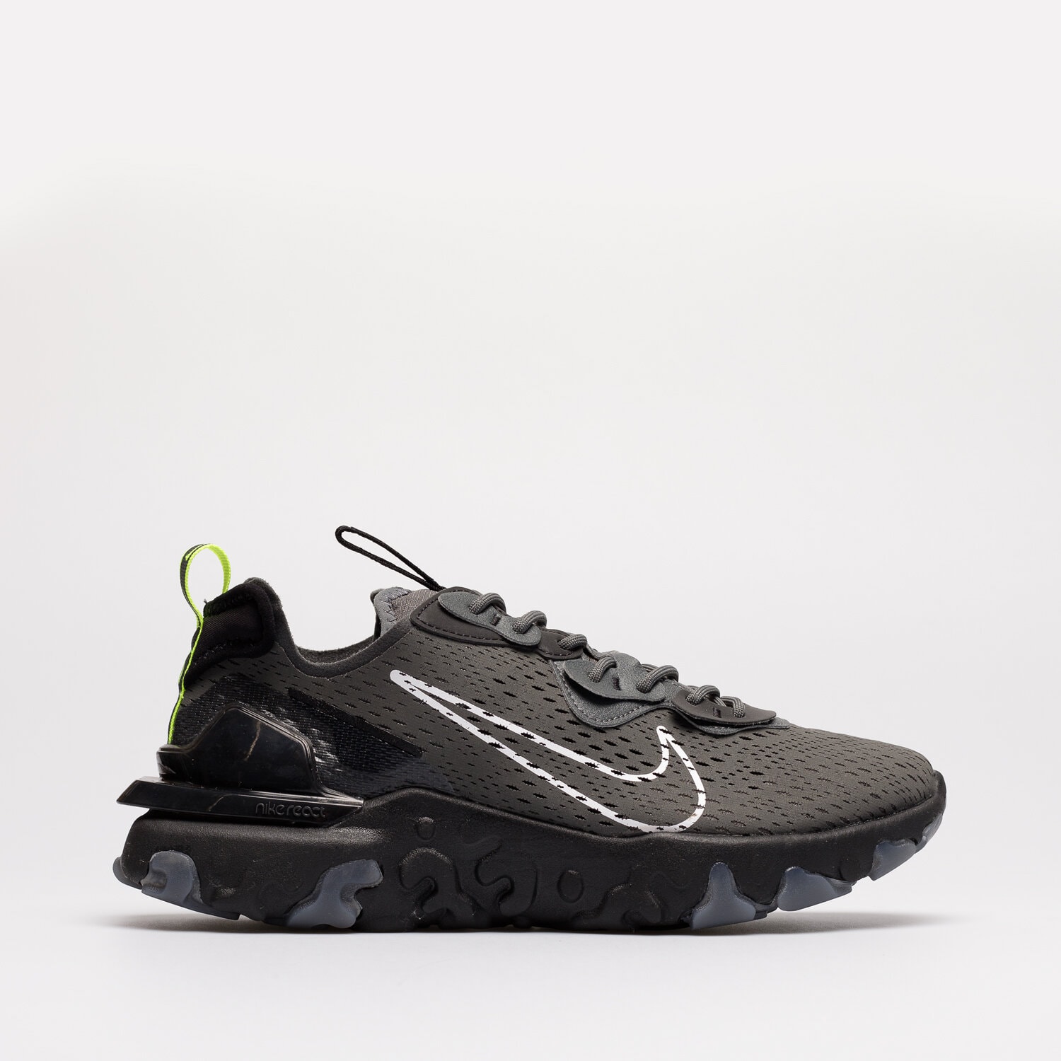 Buty sneakersy męskie NIKE REACT VISION WT DZ4498-001 SZARY