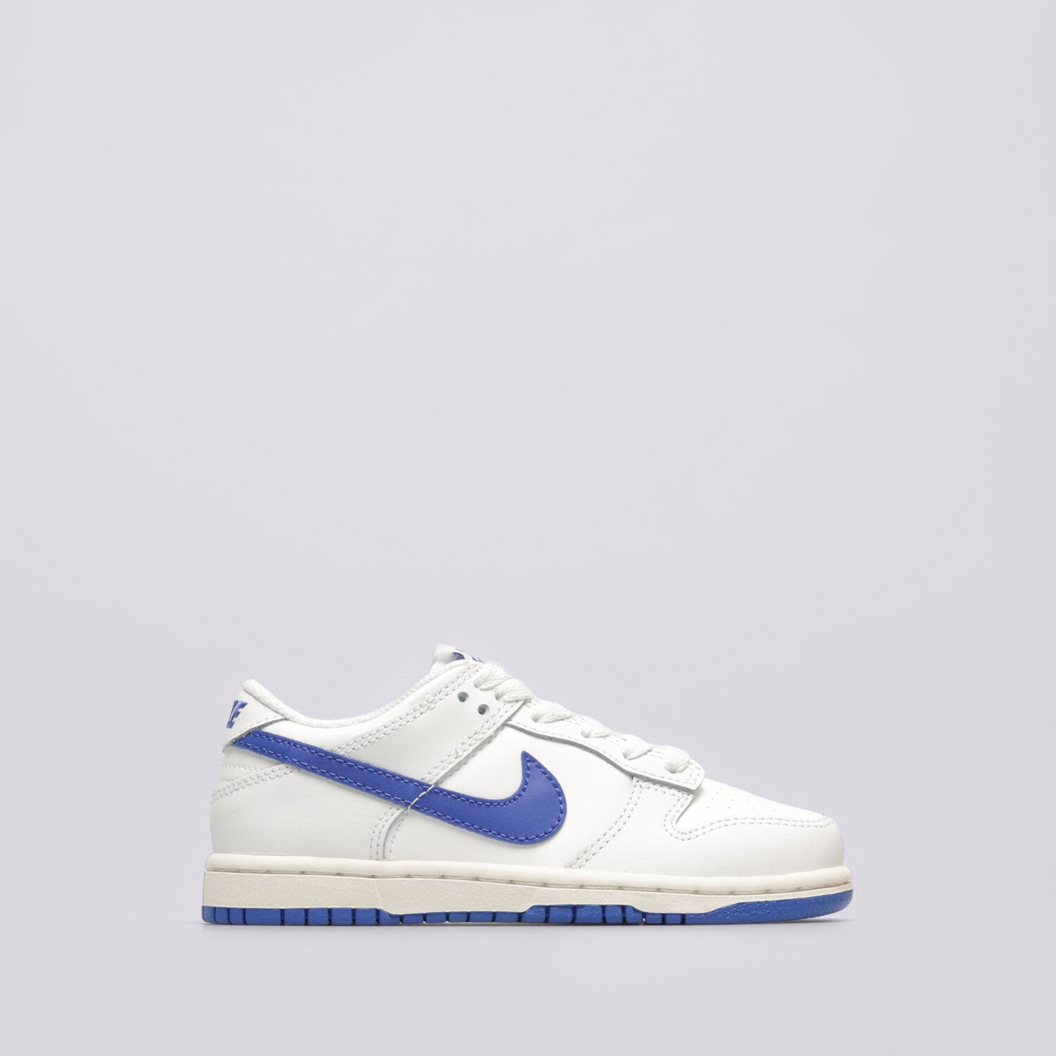 Buty sneakersy dla dzieci NIKE DUNK LOW DH9756-105 BIAŁY