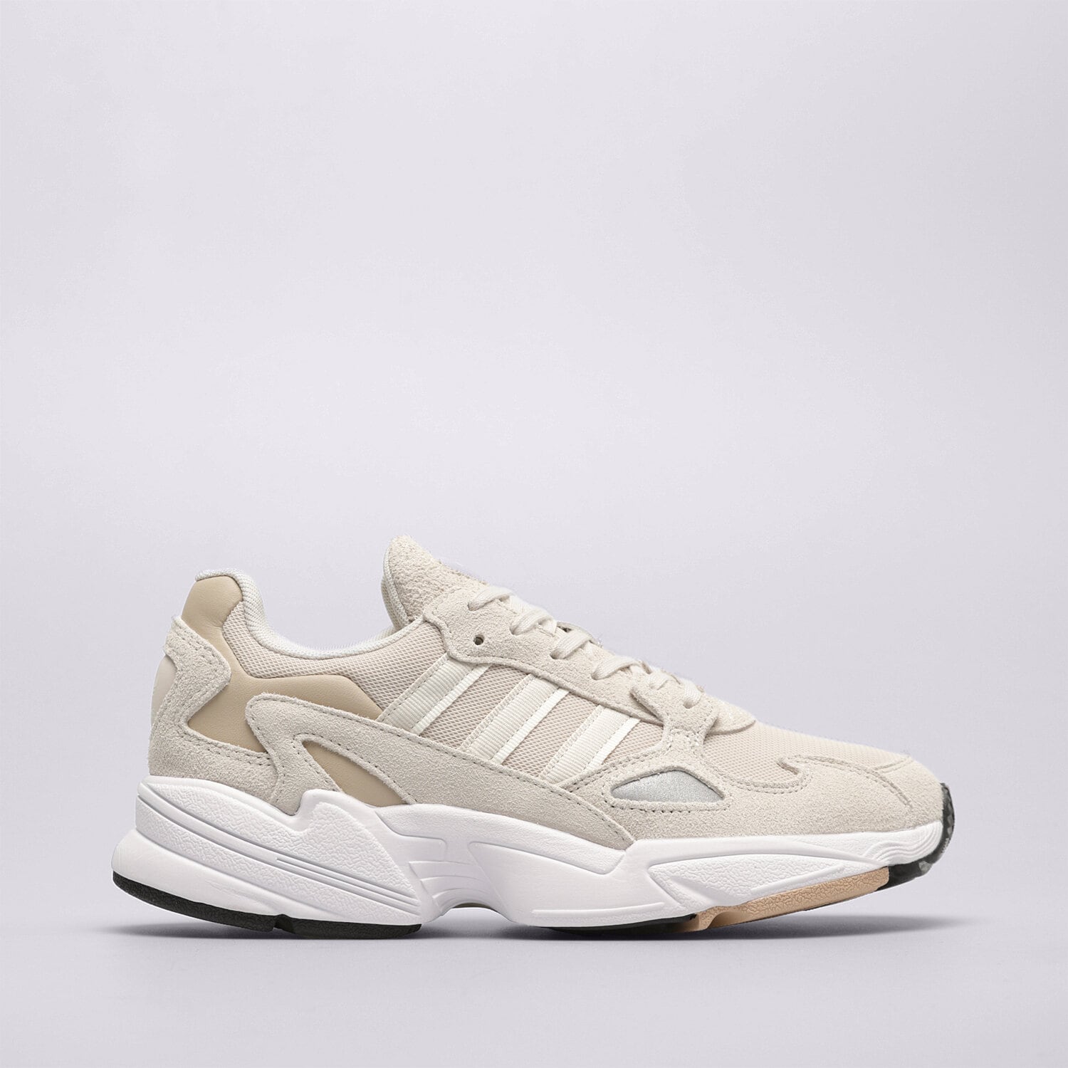 Buty sneakersy damskie ADIDAS FALCON W IG8303 BEŻOWY