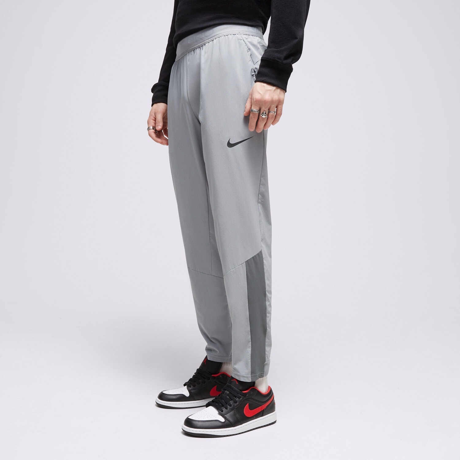 Spodnie sportowe męskie NIKE SPODNIE FLEX VENT MAX PT GRY SWEATSHIRT DM5948-073 SZARY