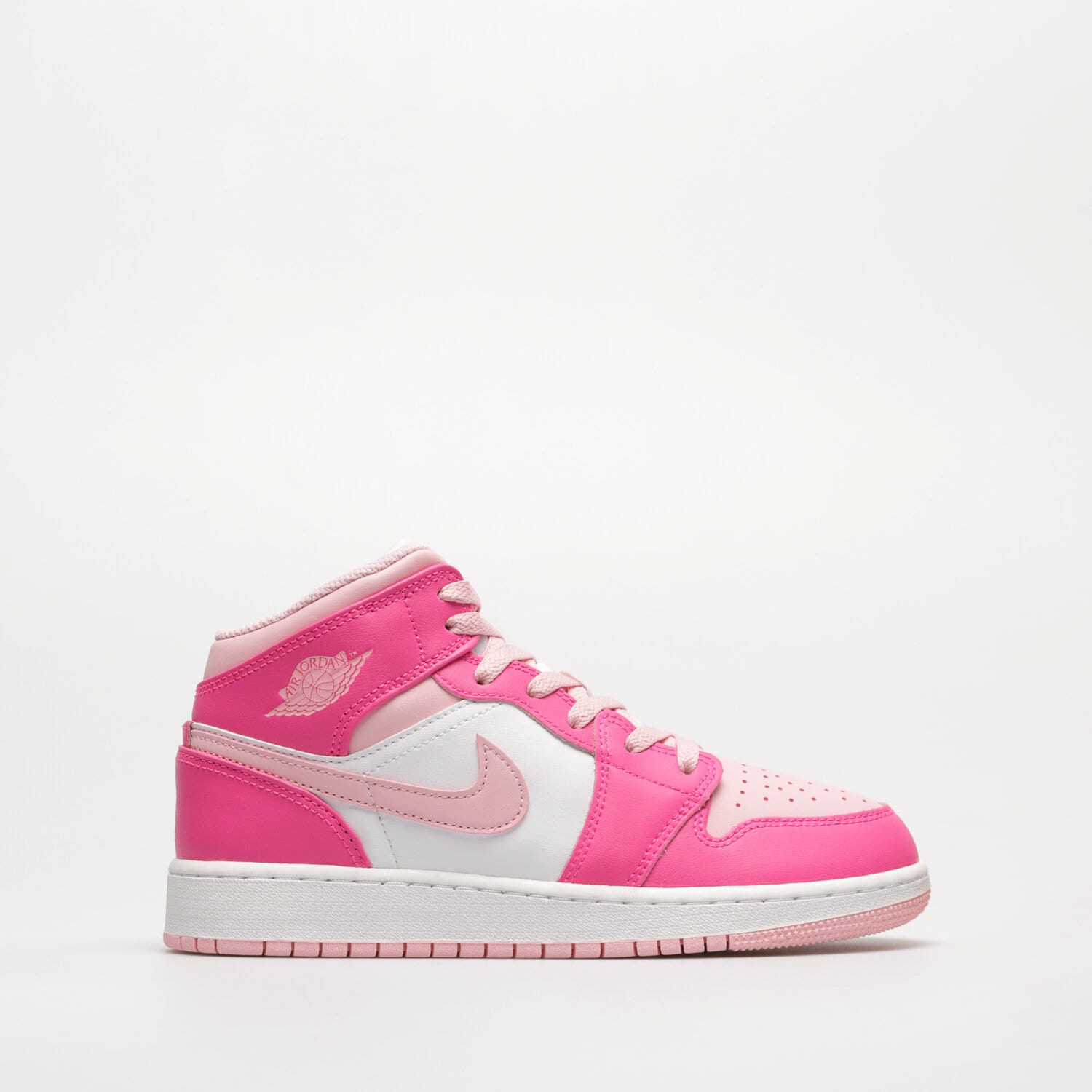 Buty sneakersy dla dzieci AIR JORDAN 1 MID  FD8780-116 RÓŻOWY