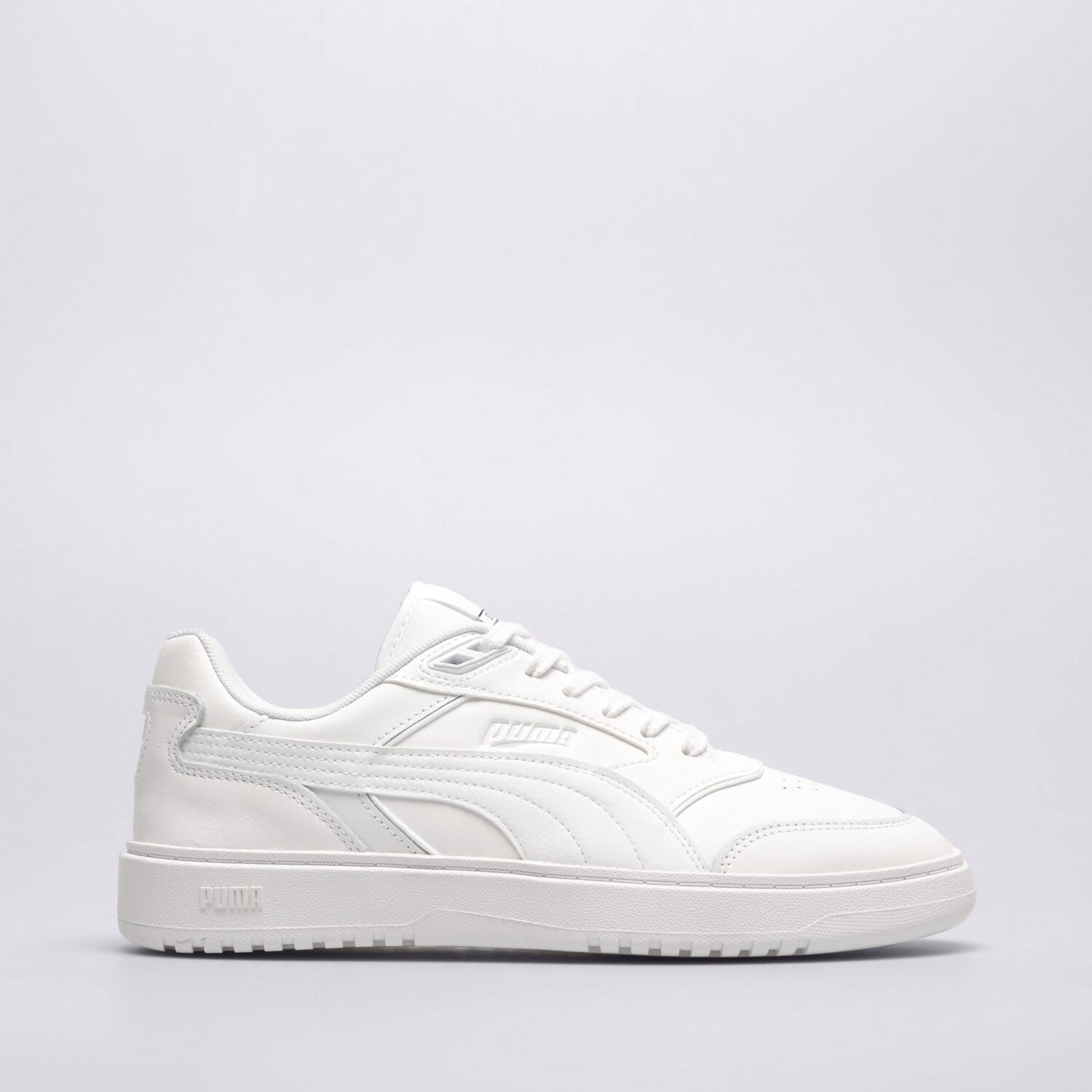 Buty sneakersy męskie PUMA DOUBLECOURT 39328401 BIAŁY