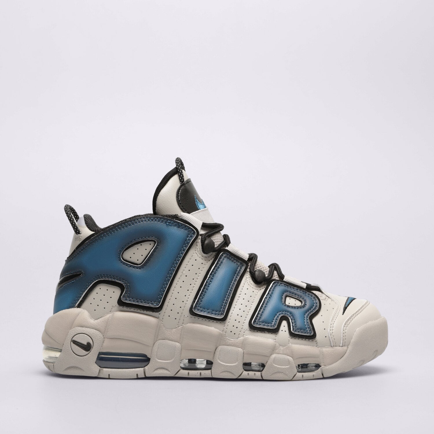 Buty sneakersy męskie NIKE AIR MORE UPTEMPO '96 FD5573-001 SZARY