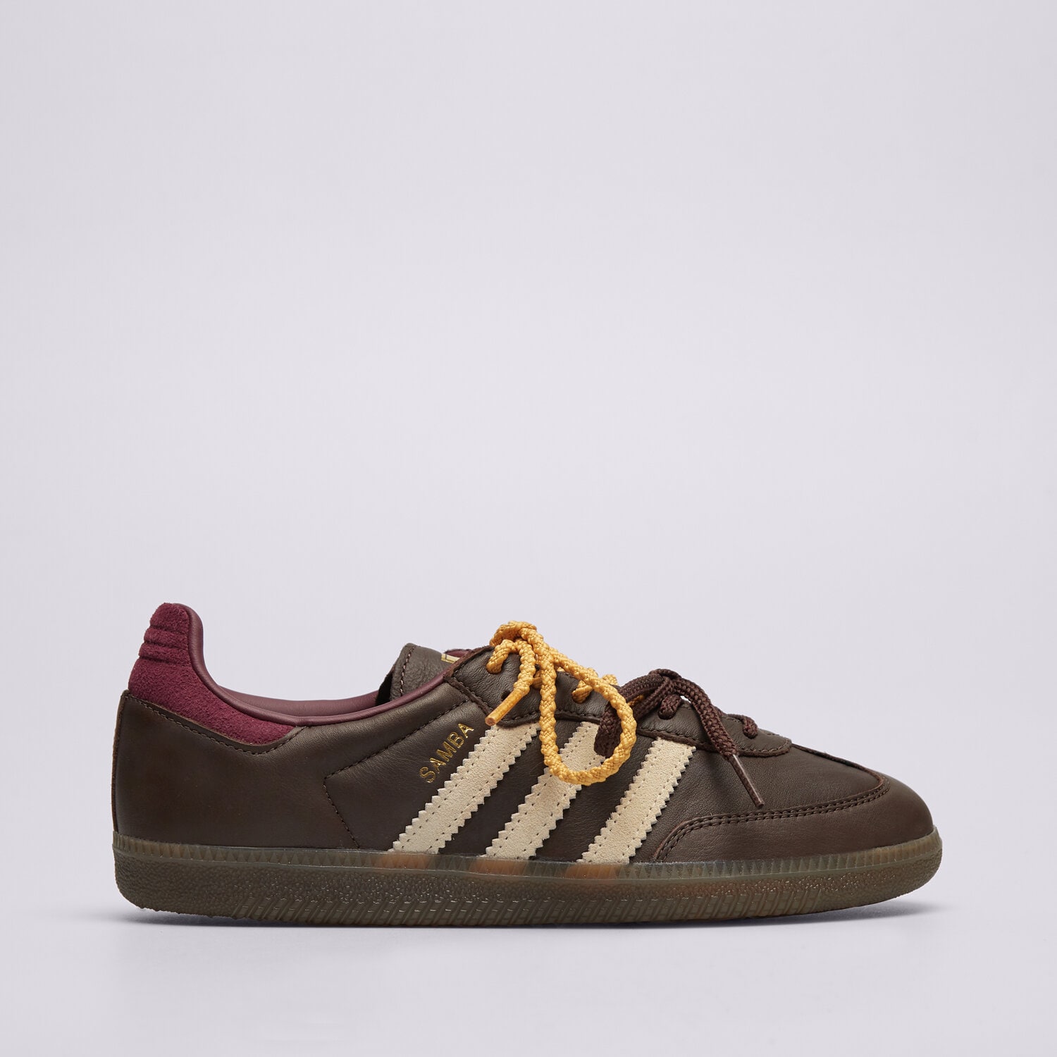 Buty sneakersy damskie ADIDAS SAMBA OG W KI8139 BRĄZOWY