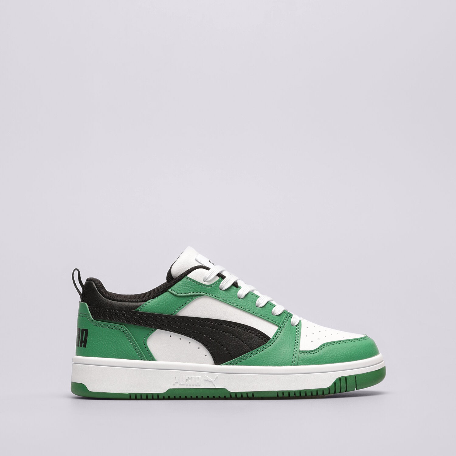 Buty sneakersy dla dzieci PUMA REBOUND V6 LO JR 39383305 BIAŁY