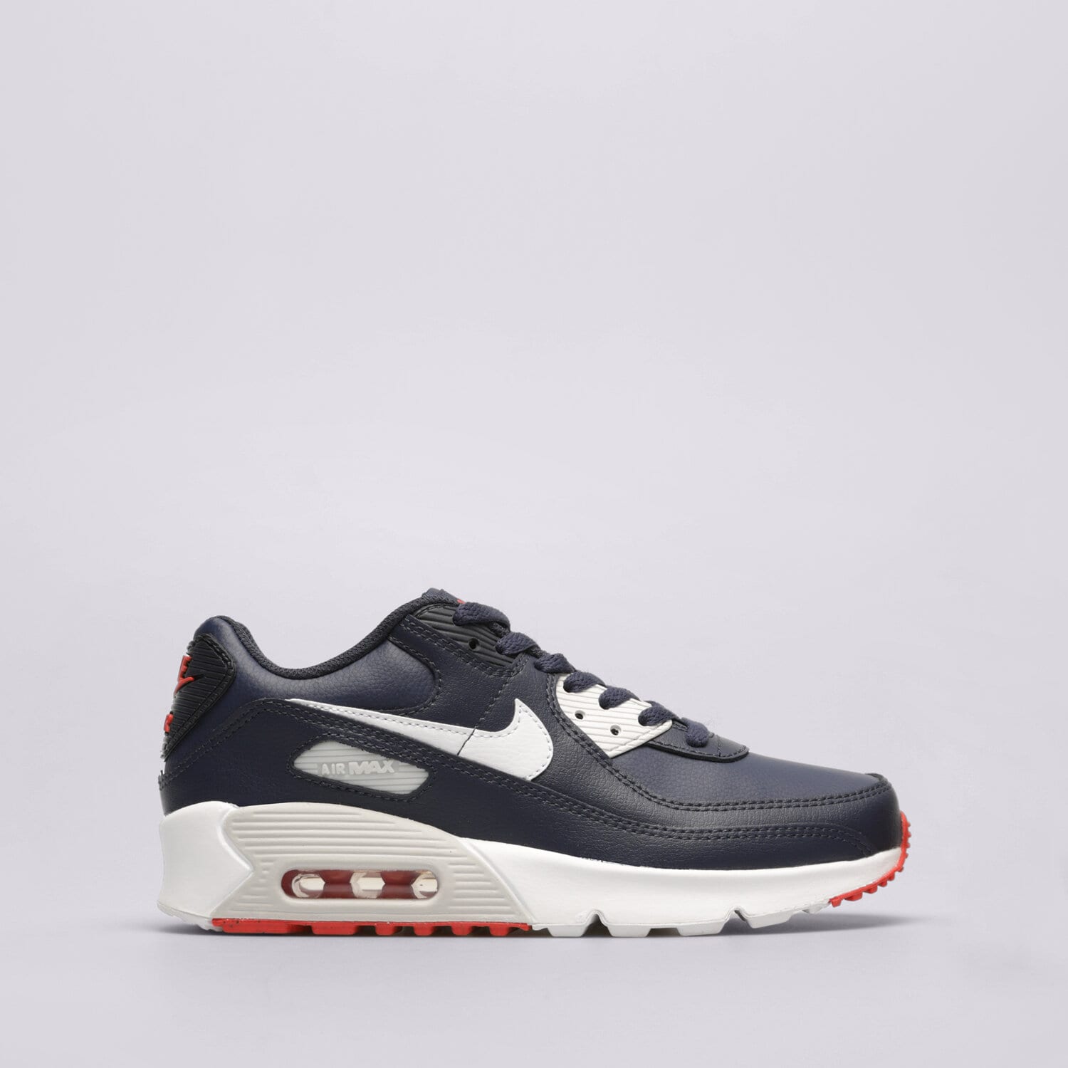 Buty sneakersy dla dzieci NIKE AIR MAX 90 LTR DV3607-400 GRANATOWY