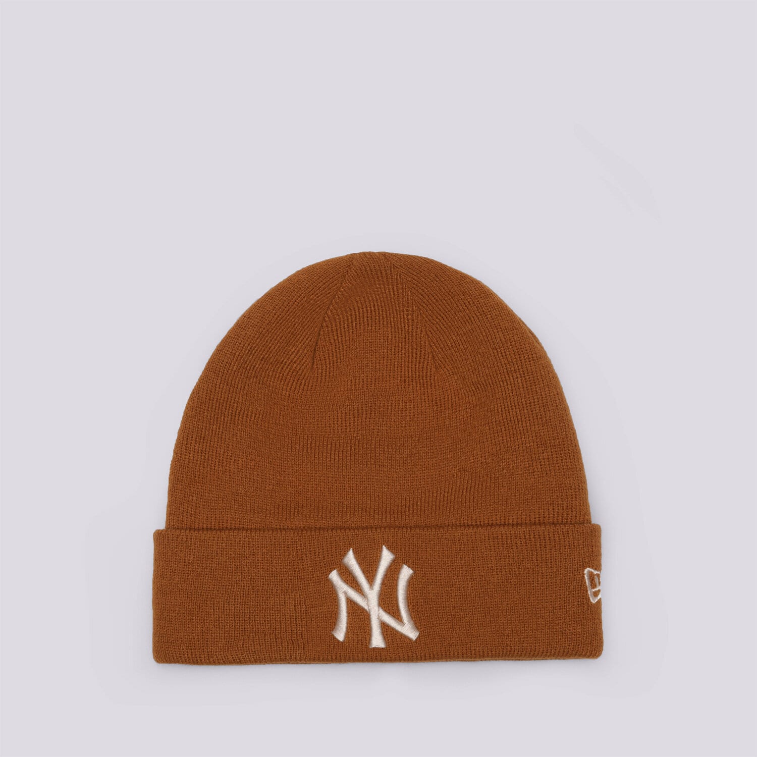 Czapka zimowa męska NEW ERA CZAPKA LE BEANIE NYY BRW NEW YORK YANKEES 60364360 BRĄZOWY