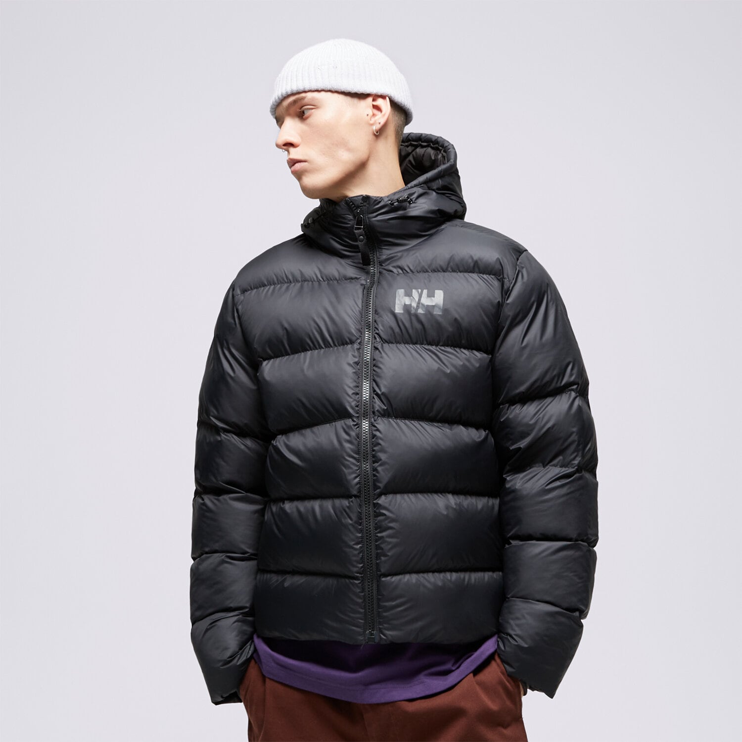 Kurtka zimowa męska HELLY HANSEN KURTKA ZIMOWA ACTIVE PUFFY JACKET 53523990 CZARNY