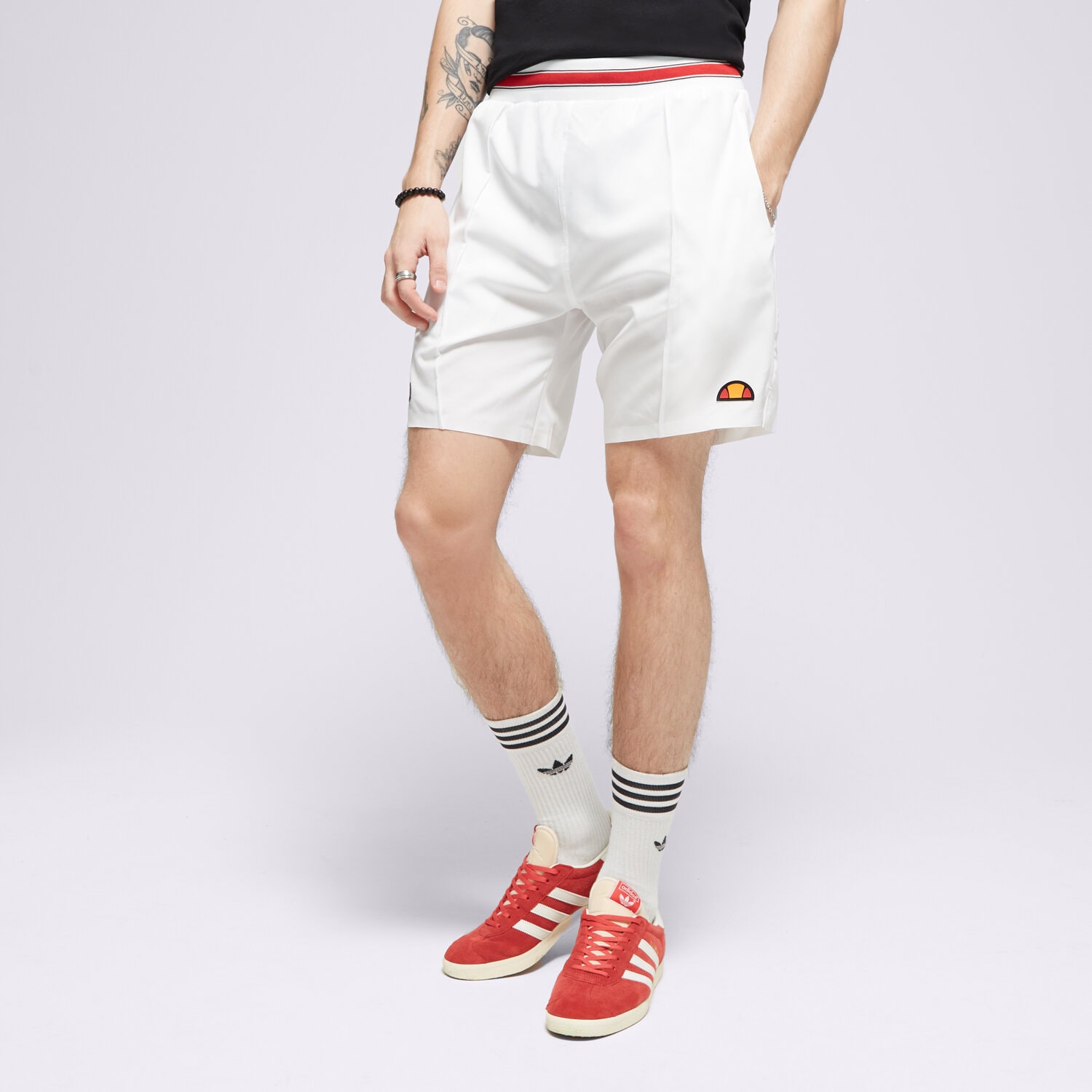 Krótkie spodenki, szorty męskie ELLESSE SZORTY JOIE SHORT WHT SEQ17051908 BIAŁY