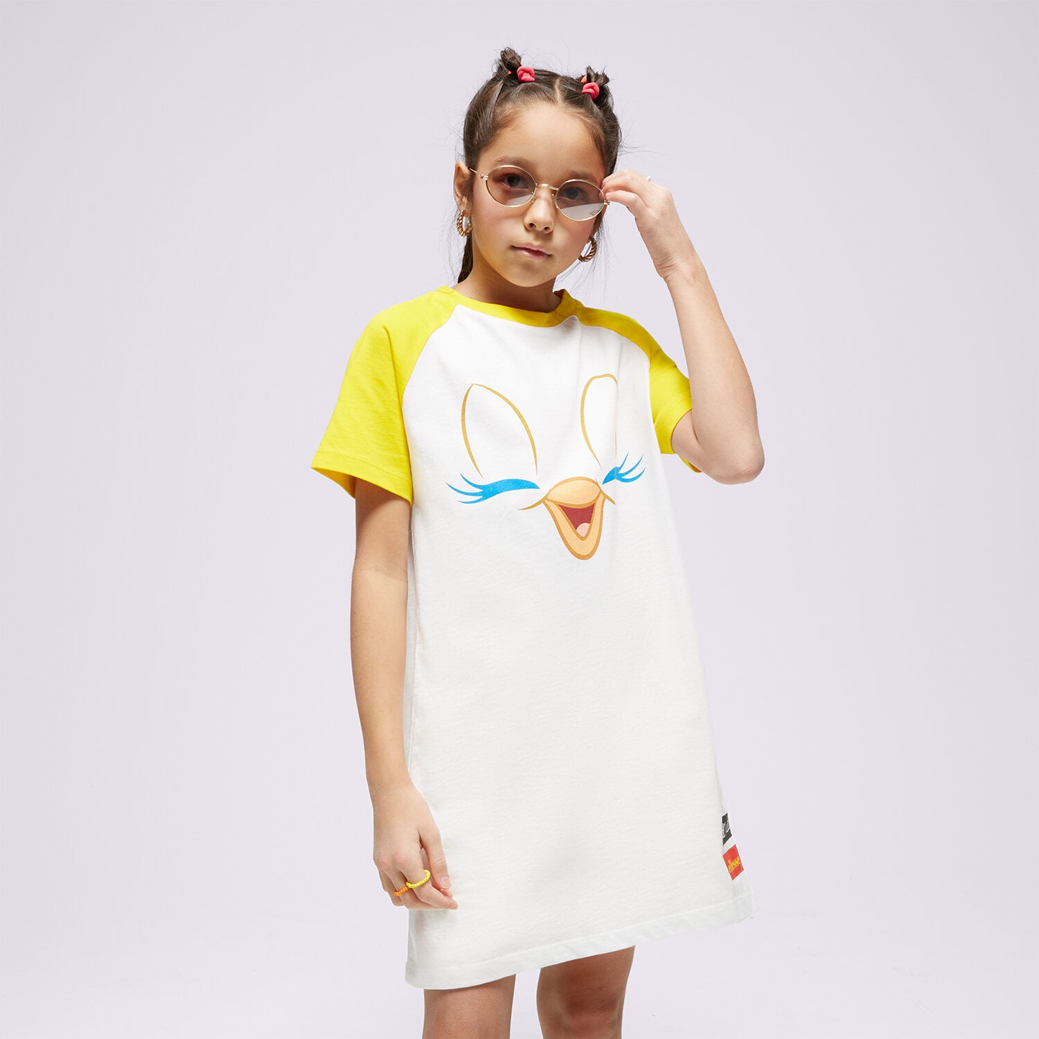 ELLESSE SUKIENKA TWEET JNR DRESS WHT S4ML15226908 BIAŁY