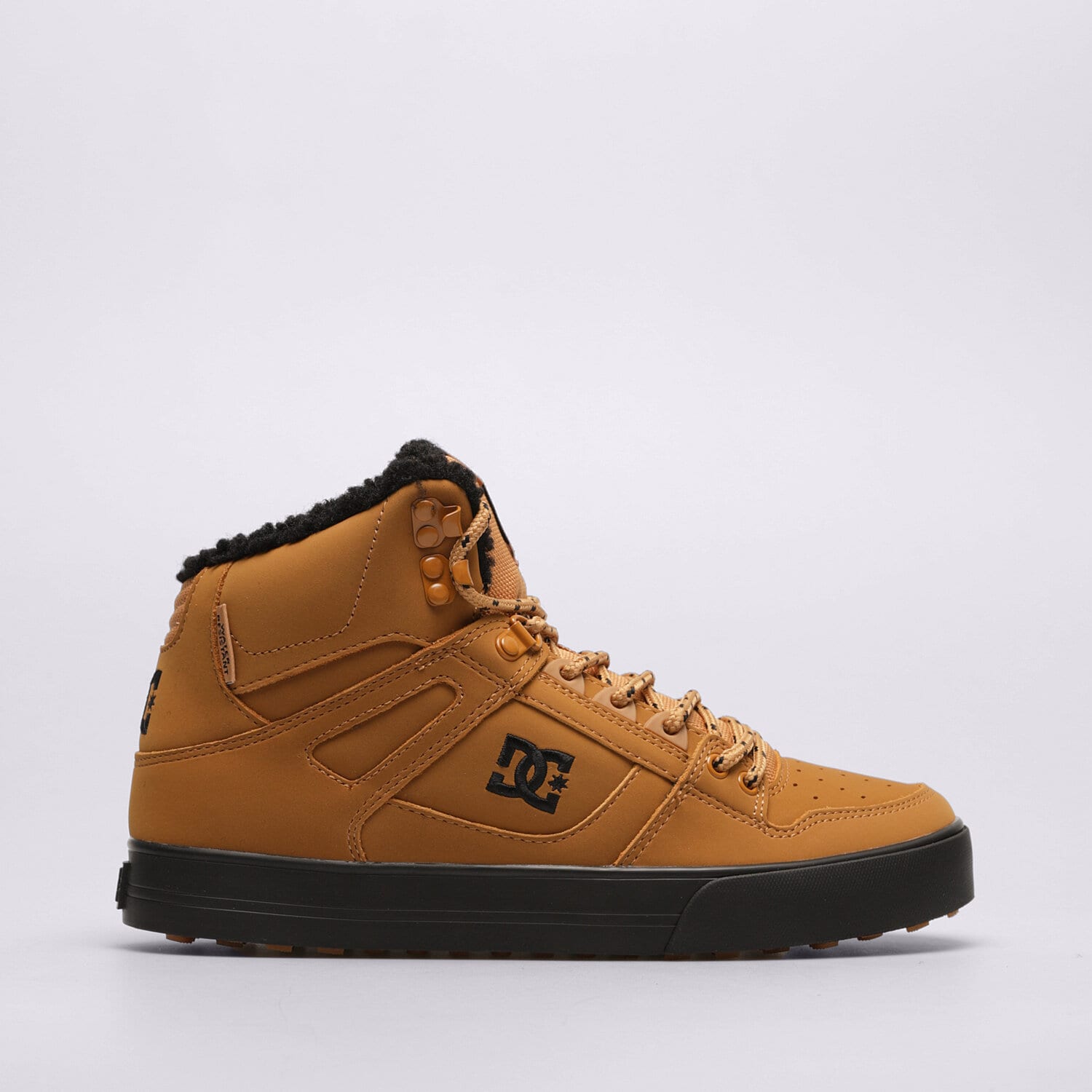 Buty zimowe sportowe męskie DC PURE HIGH-TOP WC WNT ADYS400047WEA BEŻOWY