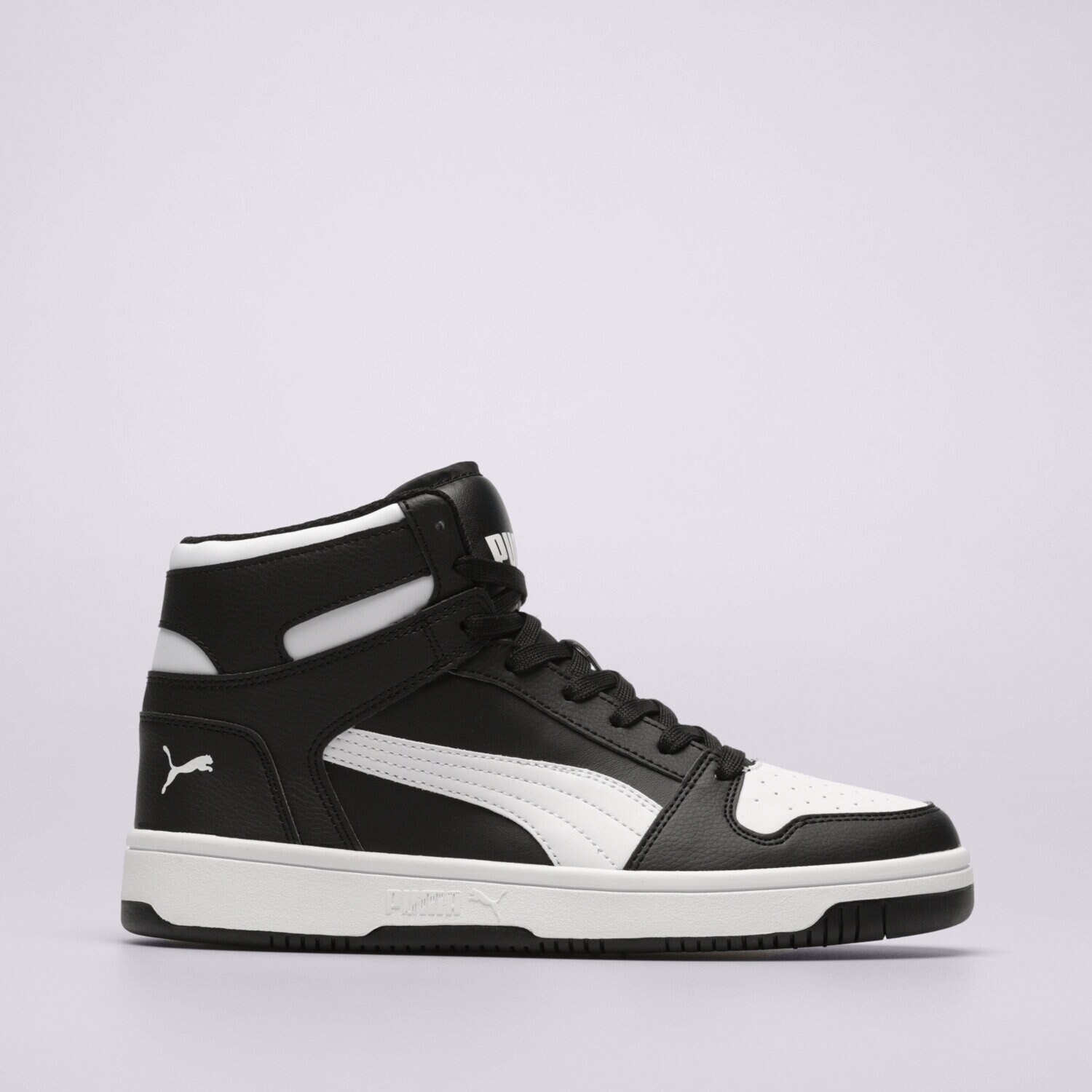 Buty sneakersy męskie PUMA REBOUND LAYUP SL 369573 01 CZARNY