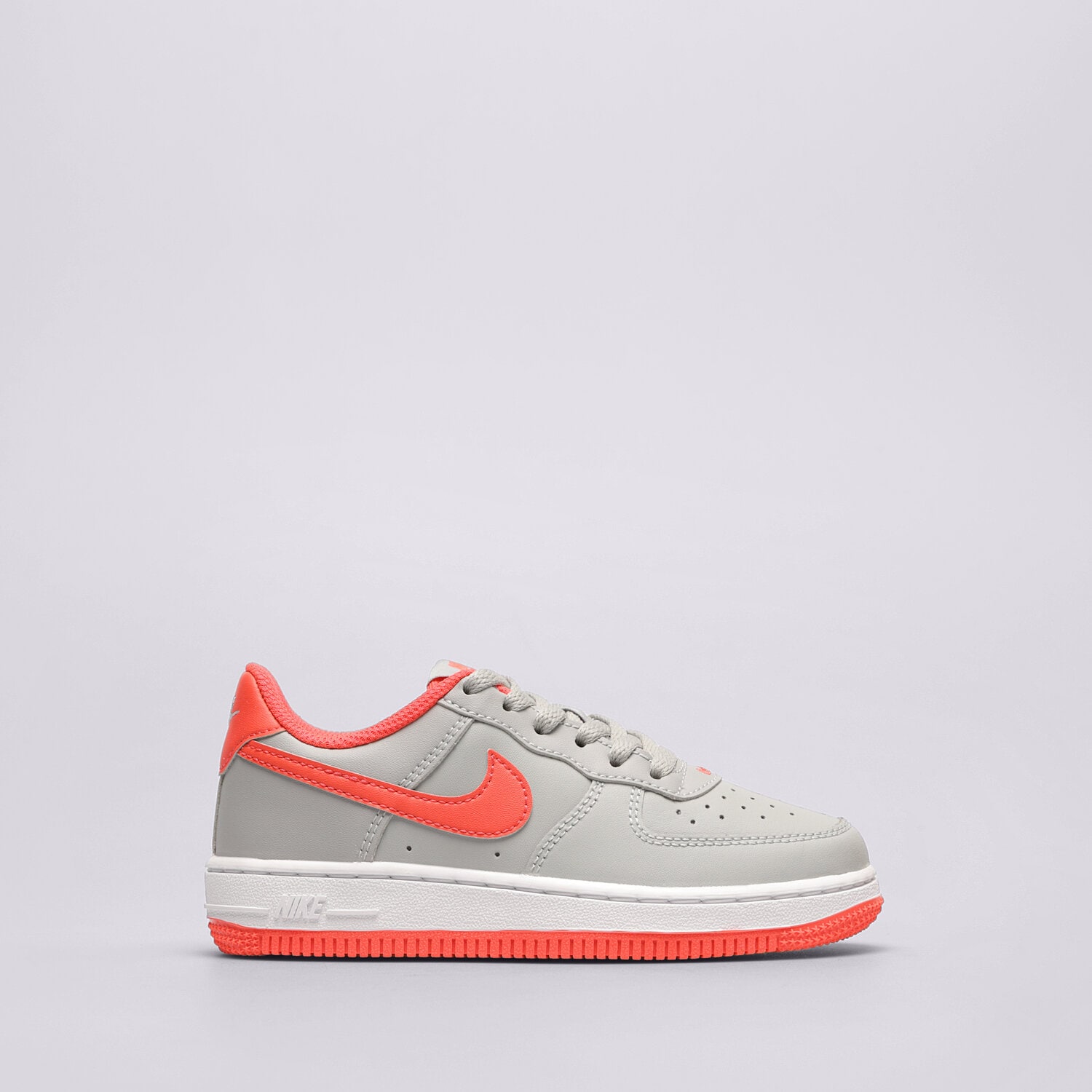 Buty sneakersy dla dzieci NIKE FORCE 1 CZ1685-005 SZARY