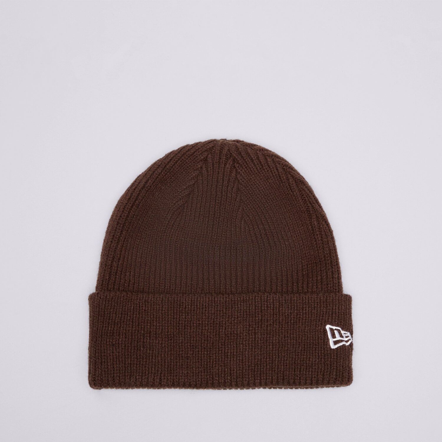 Czapka zimowa męska NEW ERA CZAPKA NE WOOL KNIT 60424809 BORDOWY
