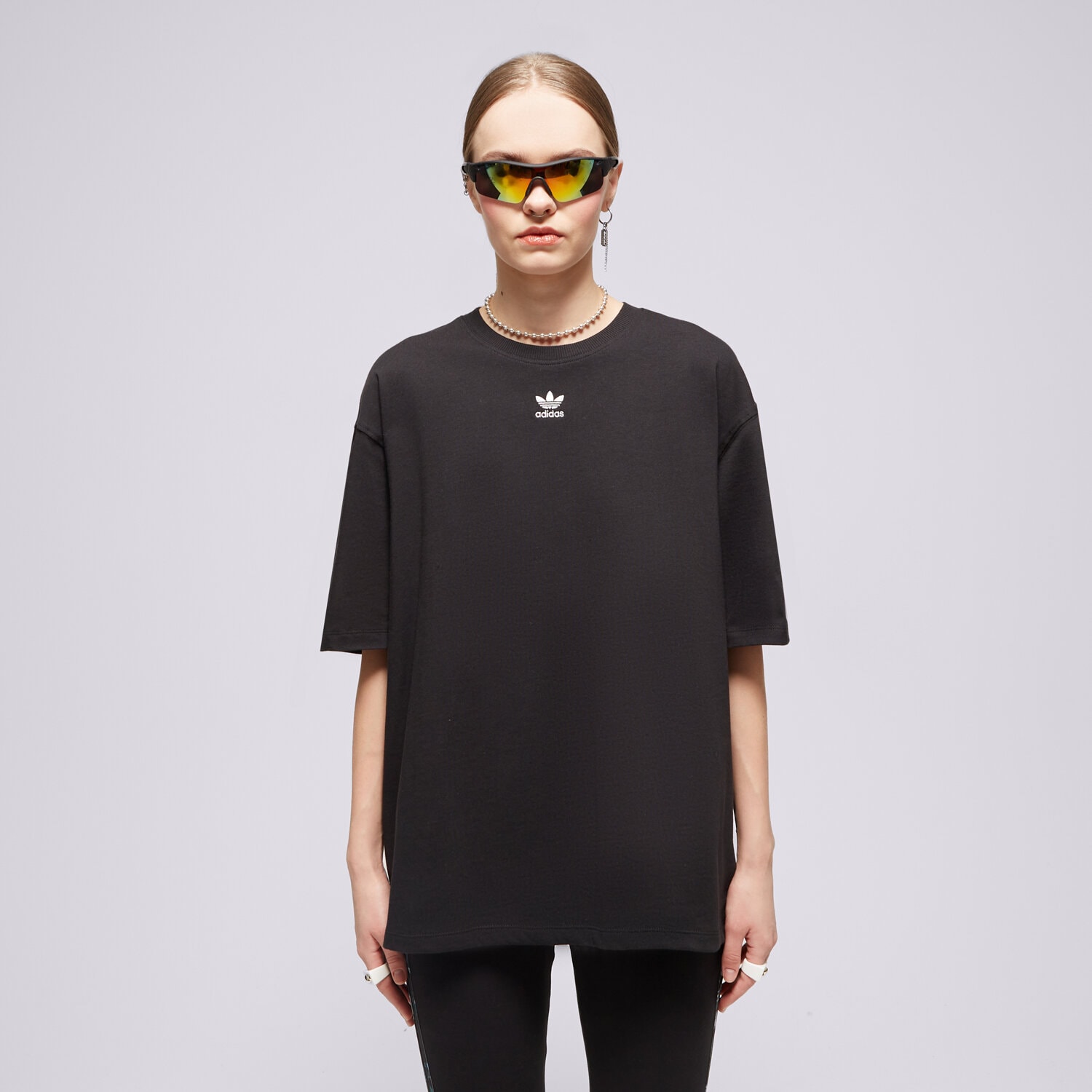 Koszulka, t-shirt damski ADIDAS T-SHIRT TEE IA6464 CZARNY