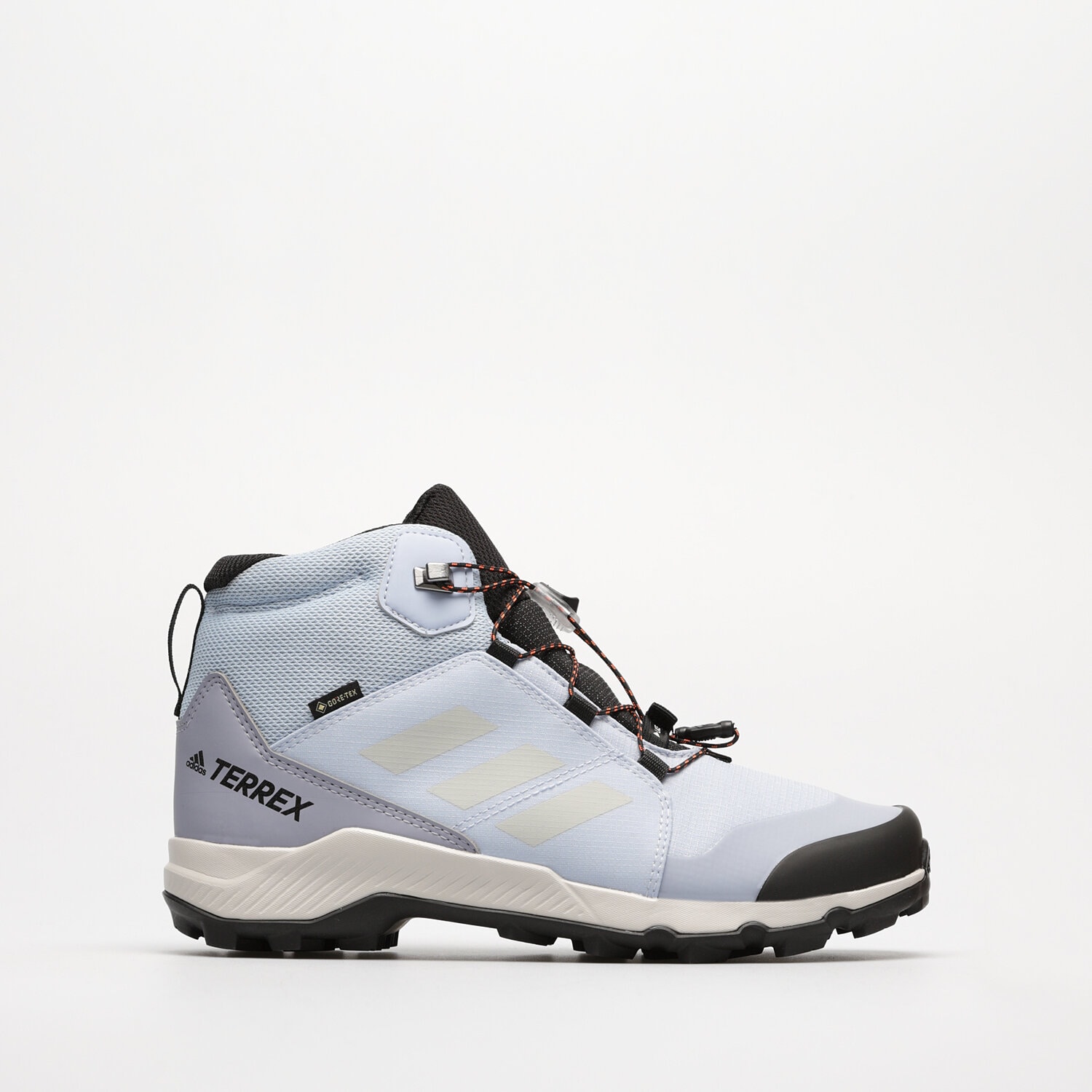 Buty zimowe, trekkingowe, outdoor dla dzieci ADIDAS TERREX MID GTX K FZ6051 NIEBIESKI
