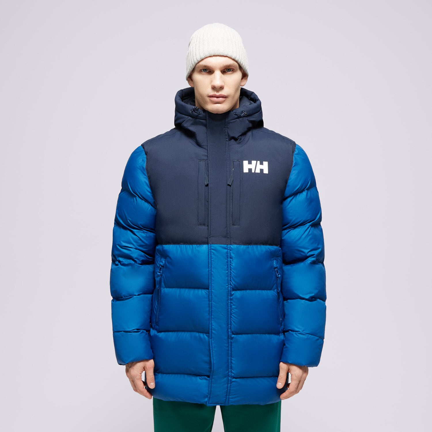 Kurtka zimowa męska HELLY HANSEN KURTKA ZIMOWA ACTIVE PUFFY 53522_606 NIEBIESKI
