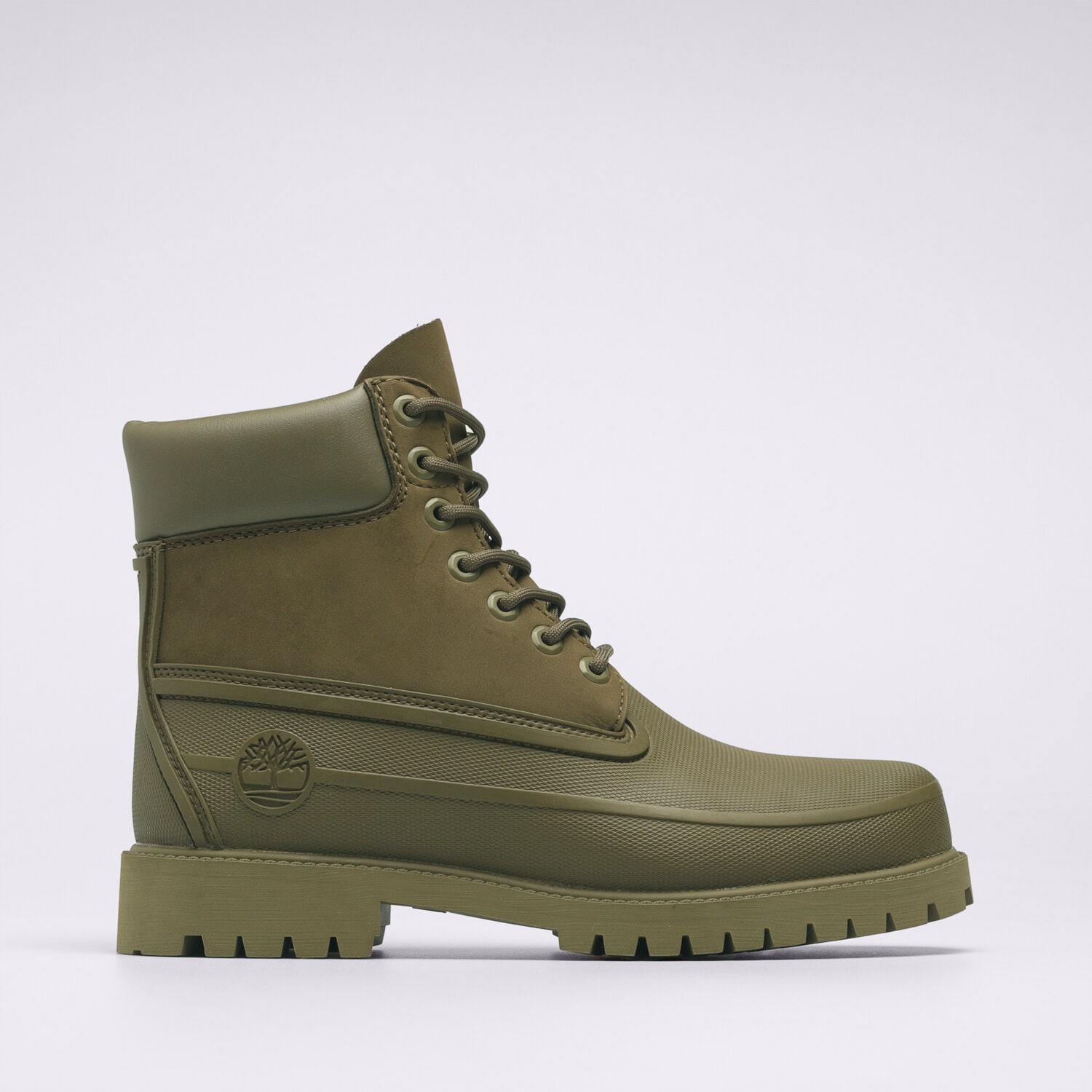 Buty zimowe sportowe męskie TIMBERLAND 6 INCH RUBBER TOE TB0A5QYR3271 KHAKI