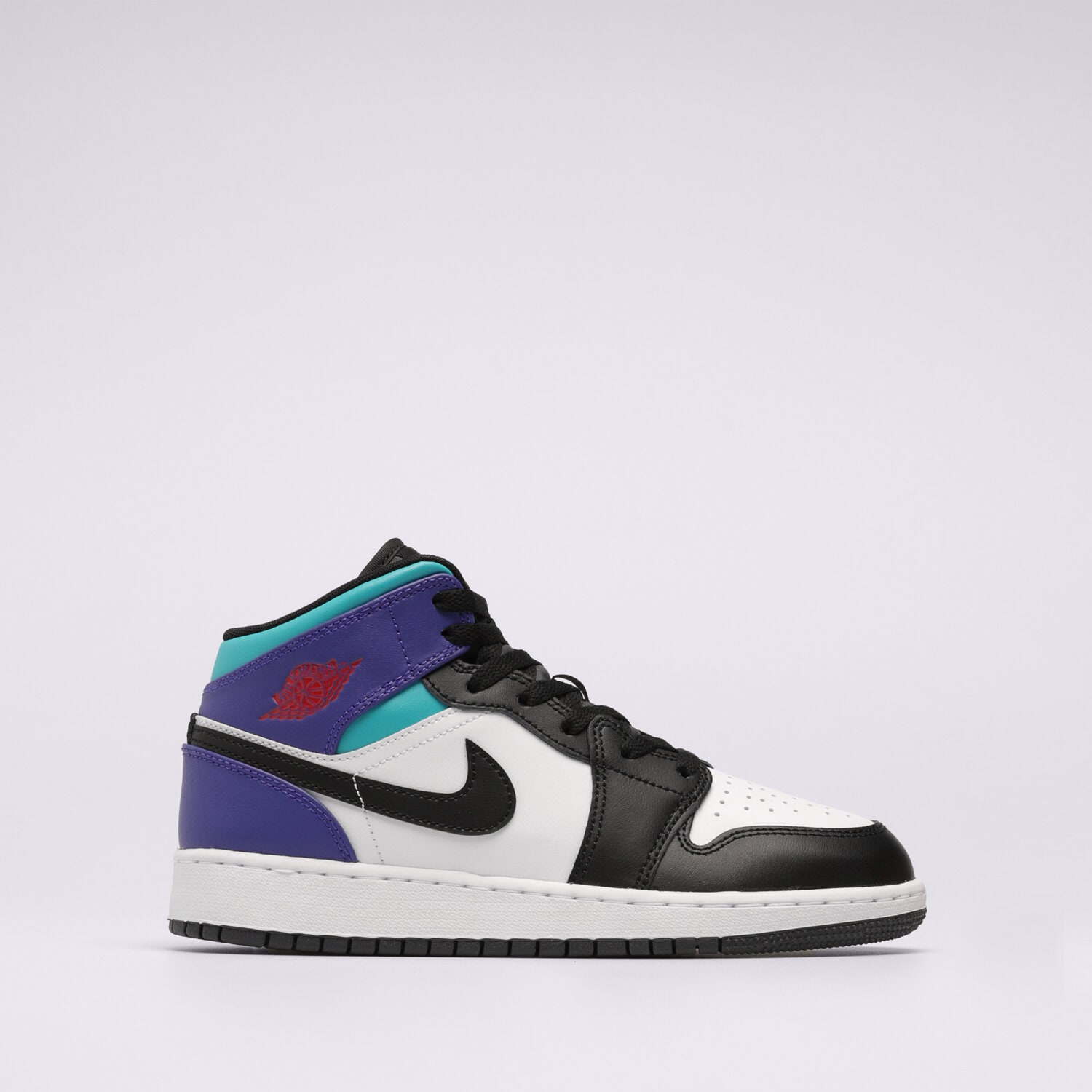 Buty sneakersy dla dzieci AIR JORDAN 1 MID DQ8423-154 NIEBIESKI