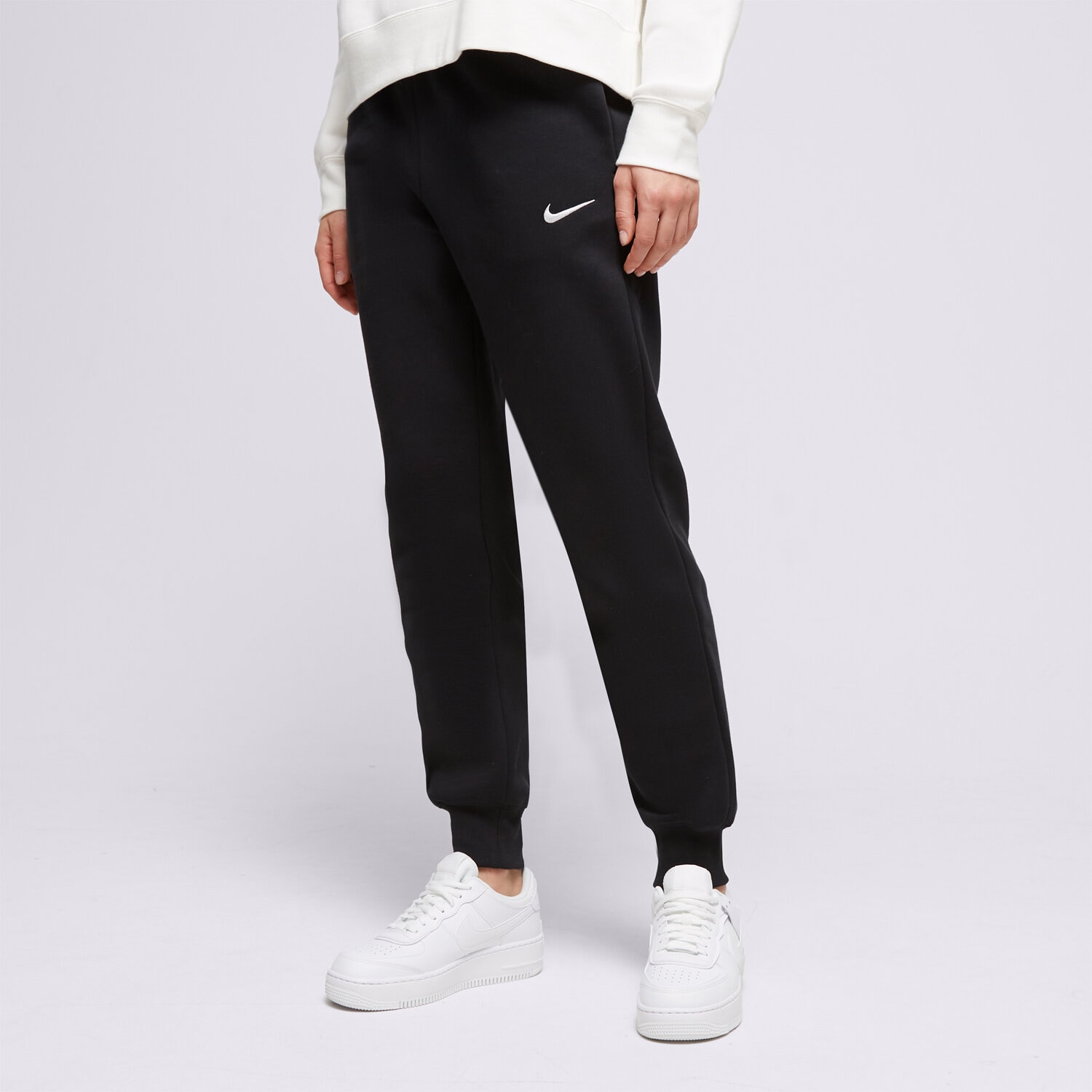 Spodnie sportowe damskie NIKE SPODNIE W NSW PHNX FLC MR PANT STD FZ7626-010 CZARNY
