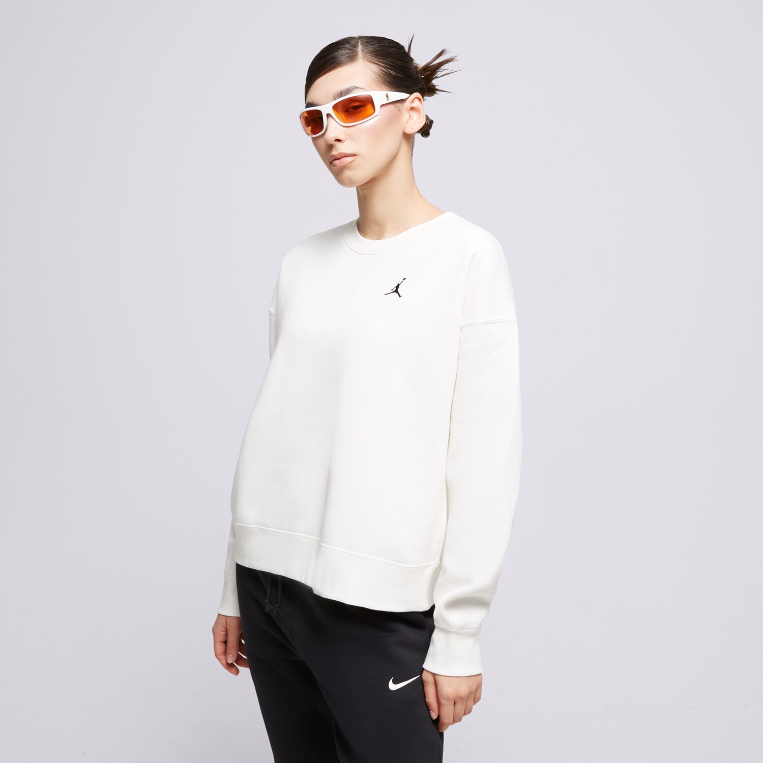 Bluza damska JORDAN BLUZA W J BRKLN FLC FN4491-133 BEŻOWY