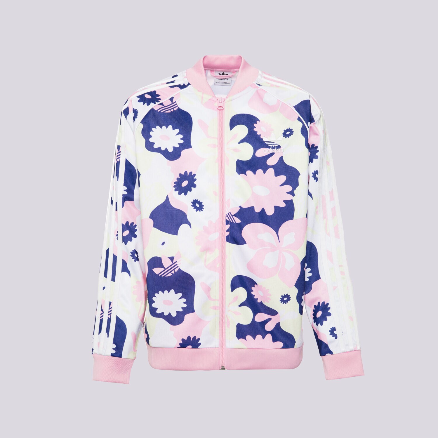 Sportowa bluza dziecięca ADIDAS BLUZA HF7468 HF7468 BIAŁY